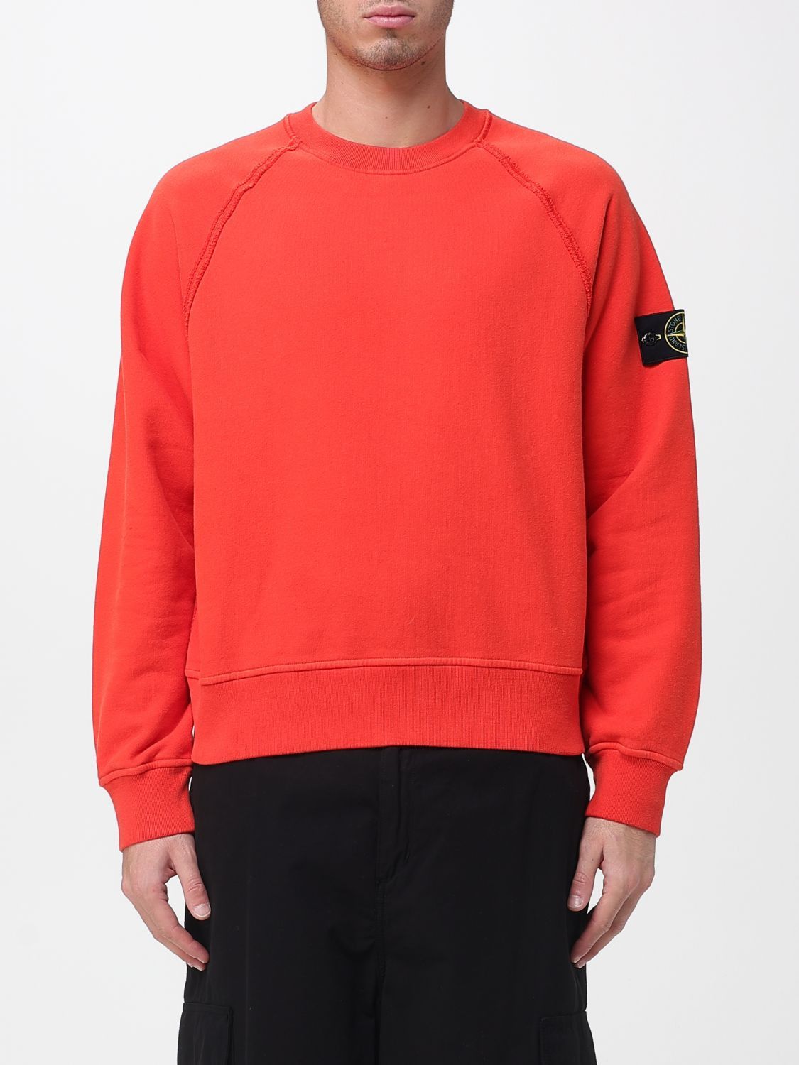 Stone Island Sweatshirt Men Red