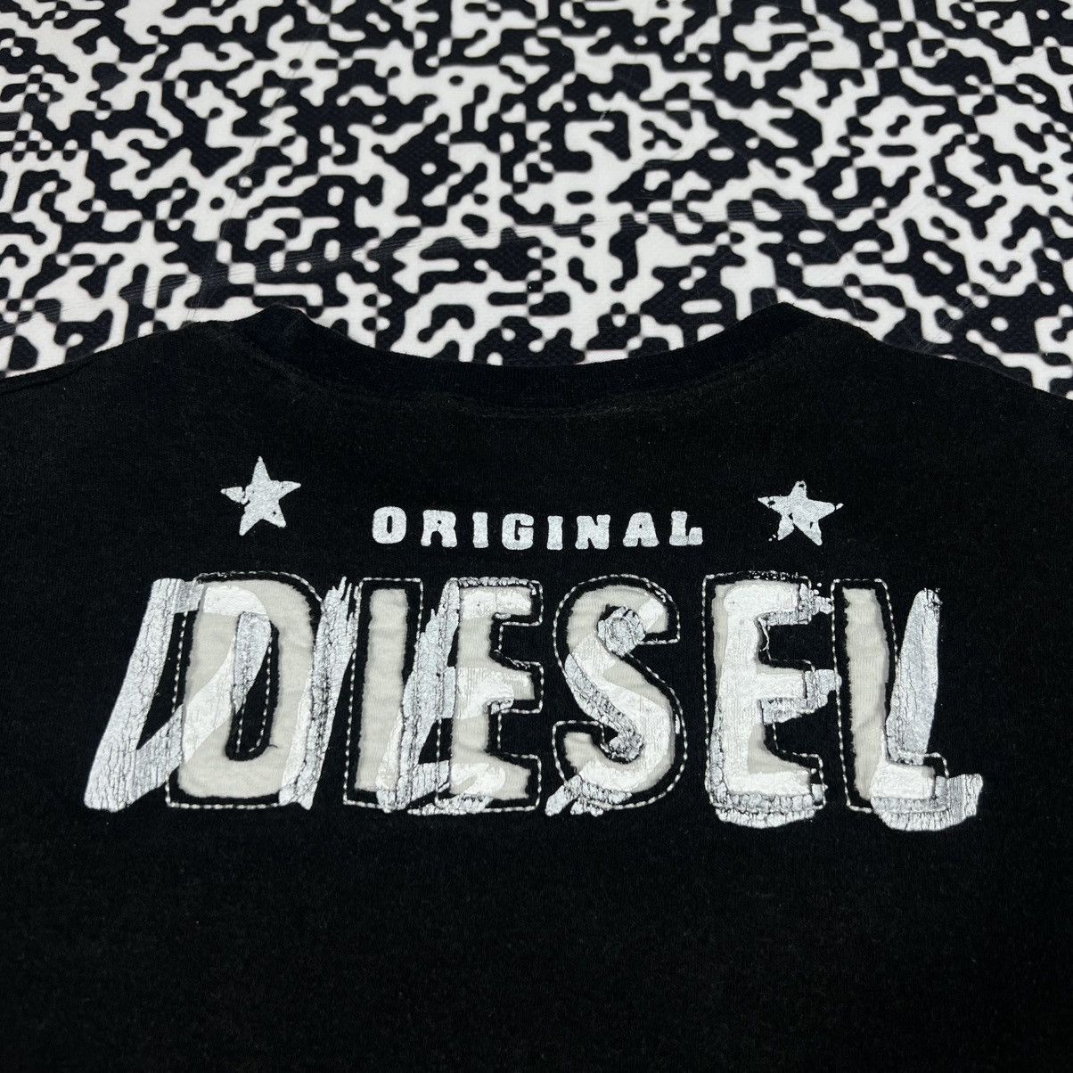 Diesel Vintage Y2K Diesel Japanese Style Big Logo Retro T-shirt Size L / US 10 / IT 46 - 6 Thumbnail