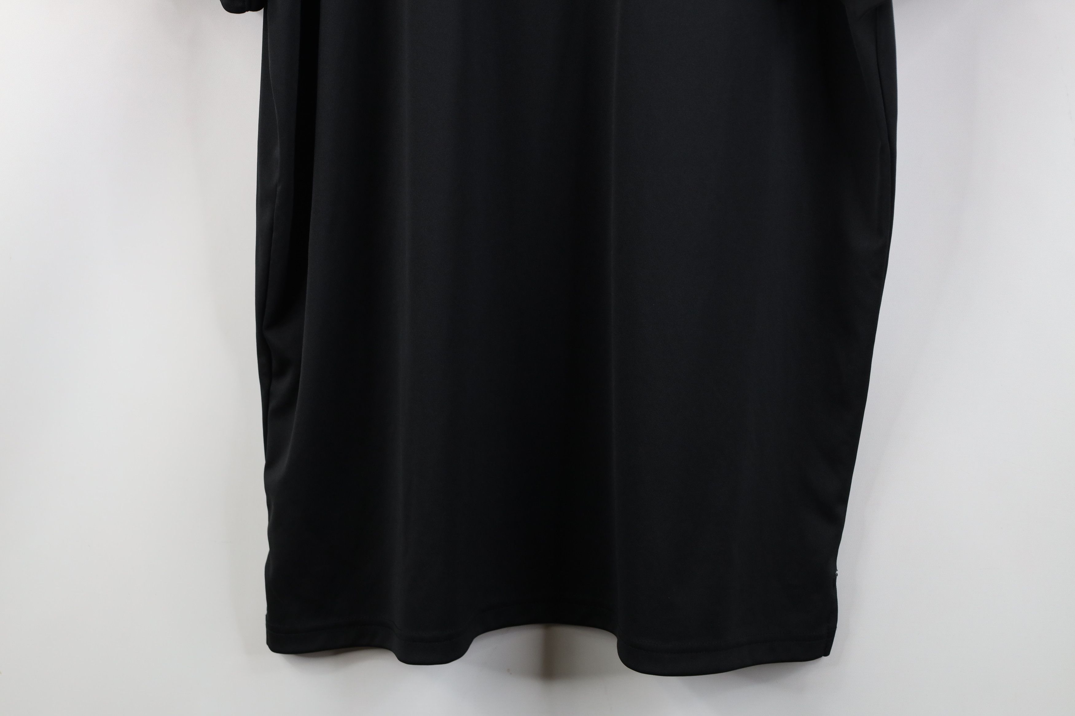 Oakley Vintage Y2K Oakley Spell Out Knit Collared Golf Polo Black Size US L / EU 52-54 / 3 - 14 Thumbnail