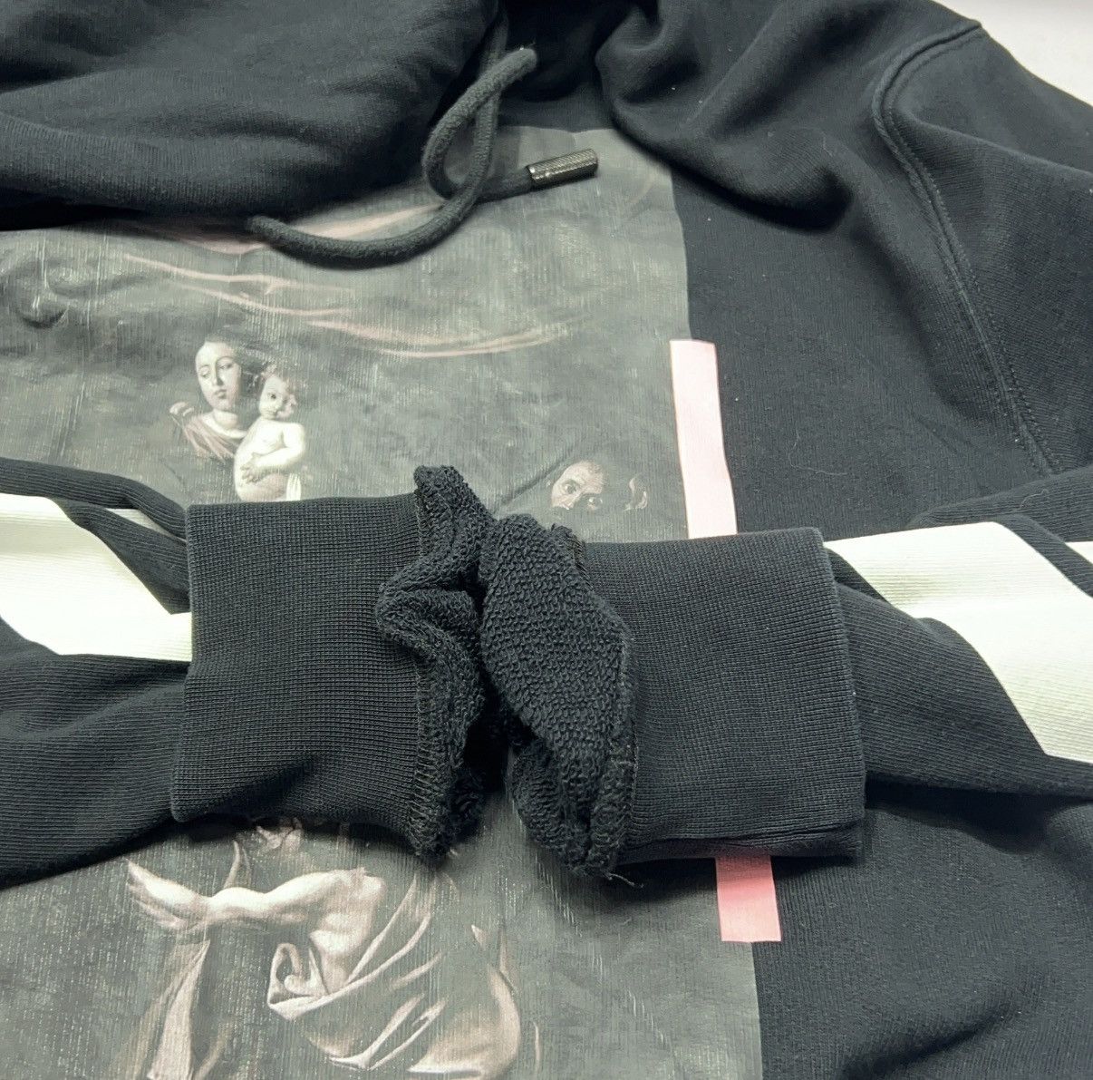 Off-White Off-White Caravaggio Mirror Mirror Hoodie Size US M / EU 48-50 / 2 - 8 Thumbnail