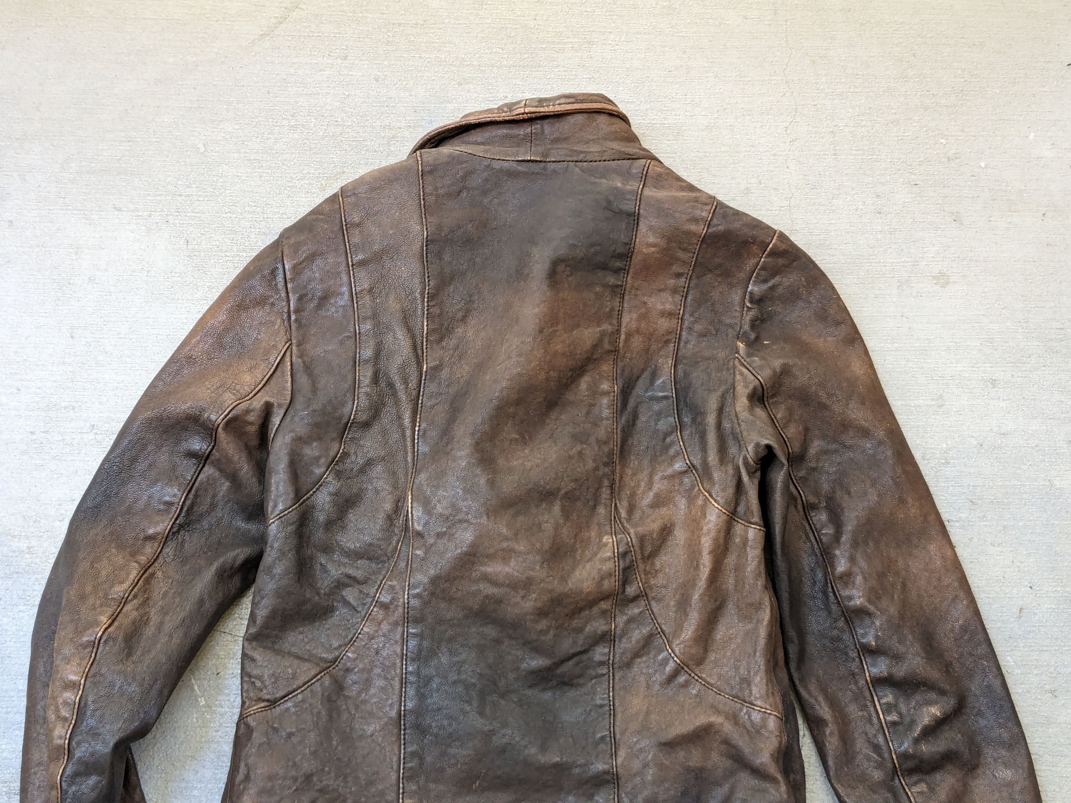Allsaints Allsaints Leather Jacket Brown Women 6 Asymmetrical Size M / US 6-8 / IT 42-44 - 11 Thumbnail