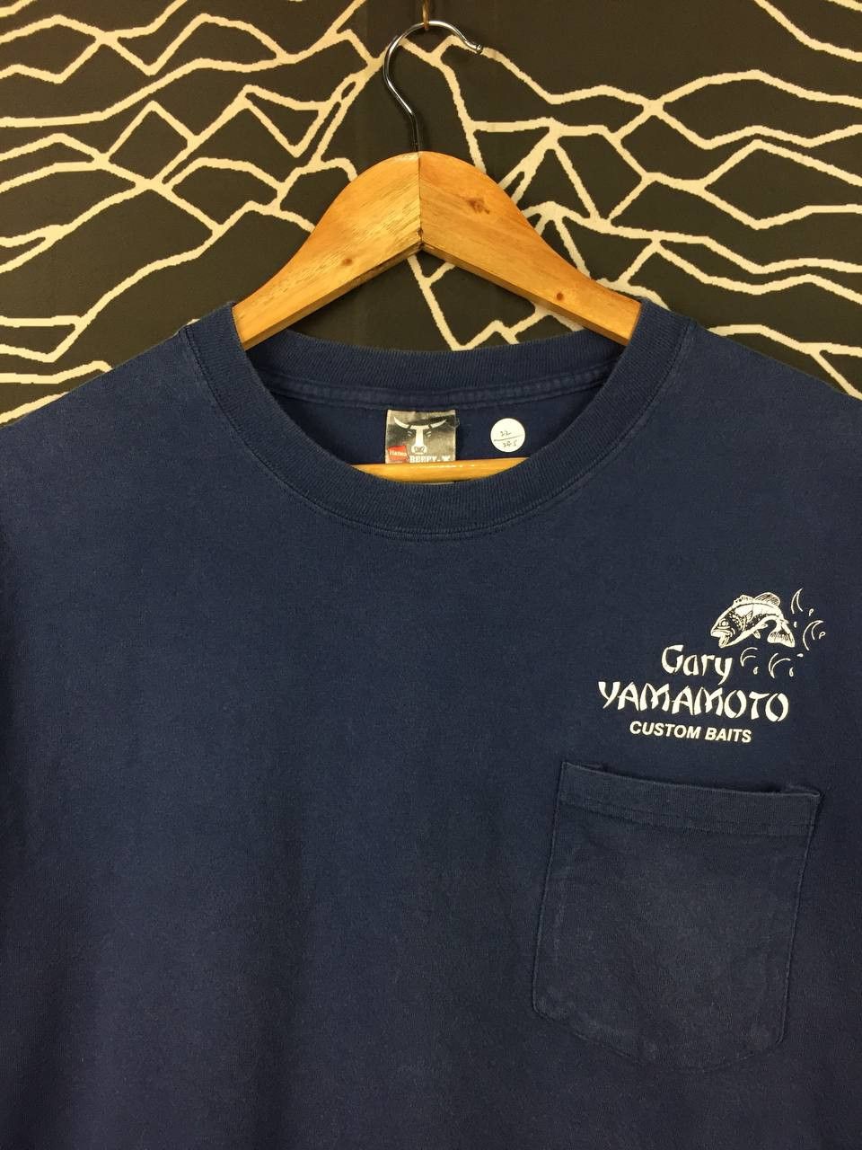 Japanese Brand Gary Yamamoto Custom Baits Big Logo Fishing Apparel Tee Size US L / EU 52-54 / 3 - 6 Thumbnail
