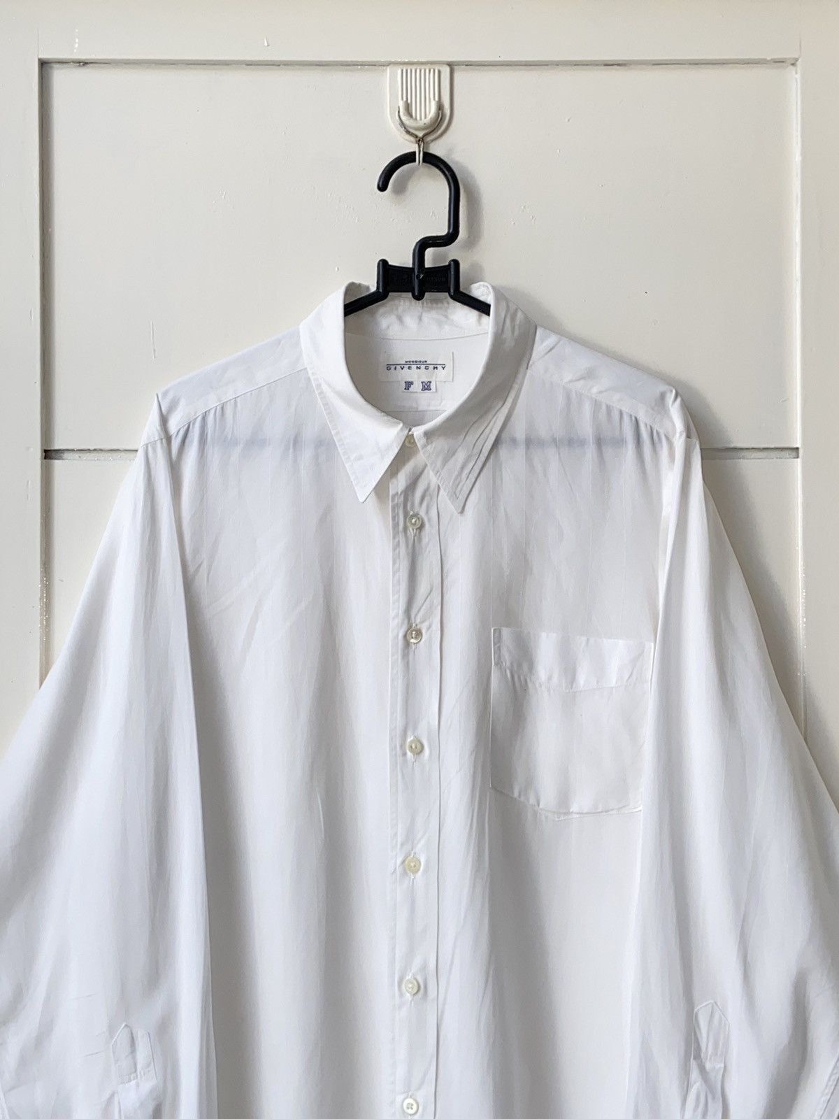 Givenchy GIVENCHY MONSIEUR White Shirt Size US S / EU 44-46 / 1 - 12 Thumbnail