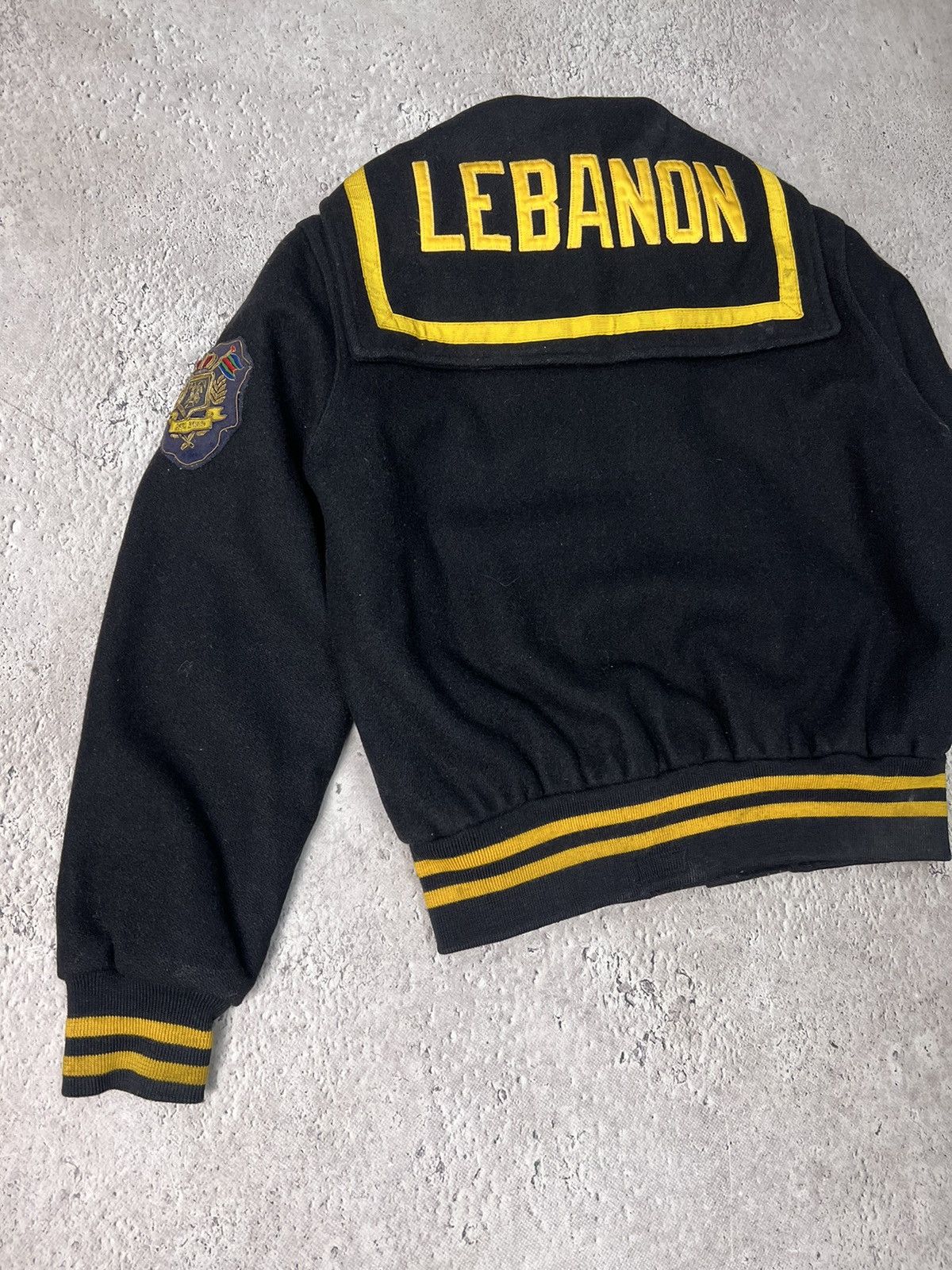 Delong Vintage Delong Wool Varsity jacket AMERICANA Size US M / EU 48-50 / 2 - 13 Thumbnail