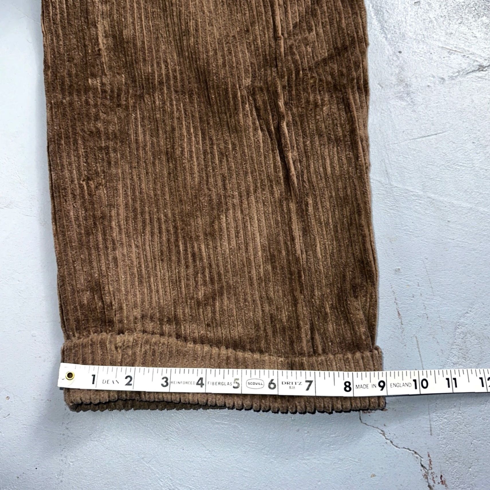 Vintage J. Peterman Pants Mens 38 Brown Thick Corduroy Pleated Chino Straight Pockets Size US 38 / EU 54 - 7 Thumbnail