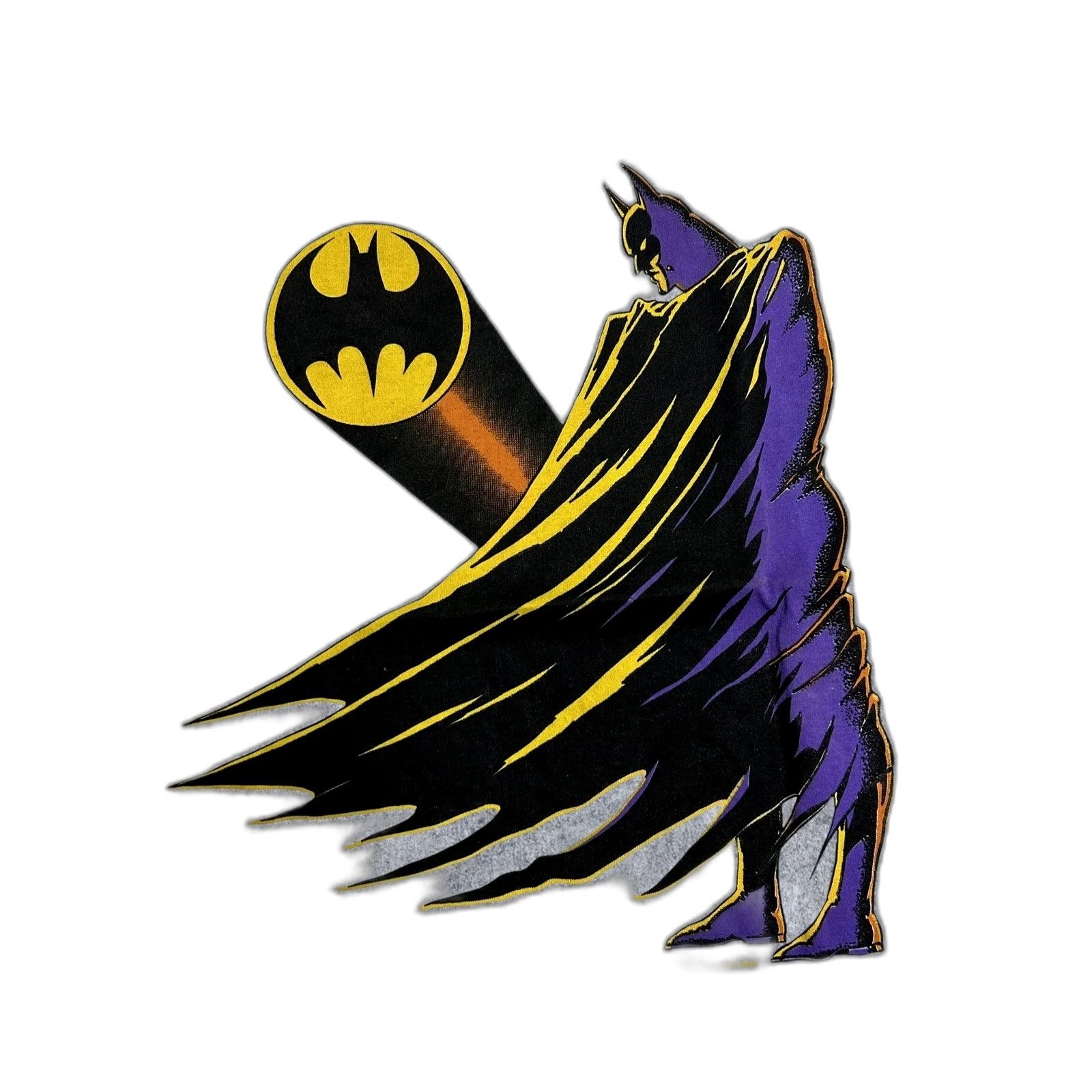 DC Comics Vintage 80's DC Comics NWT Batman XL White Division 1 Size US XL / EU 56 / 4 - 2 Thumbnail