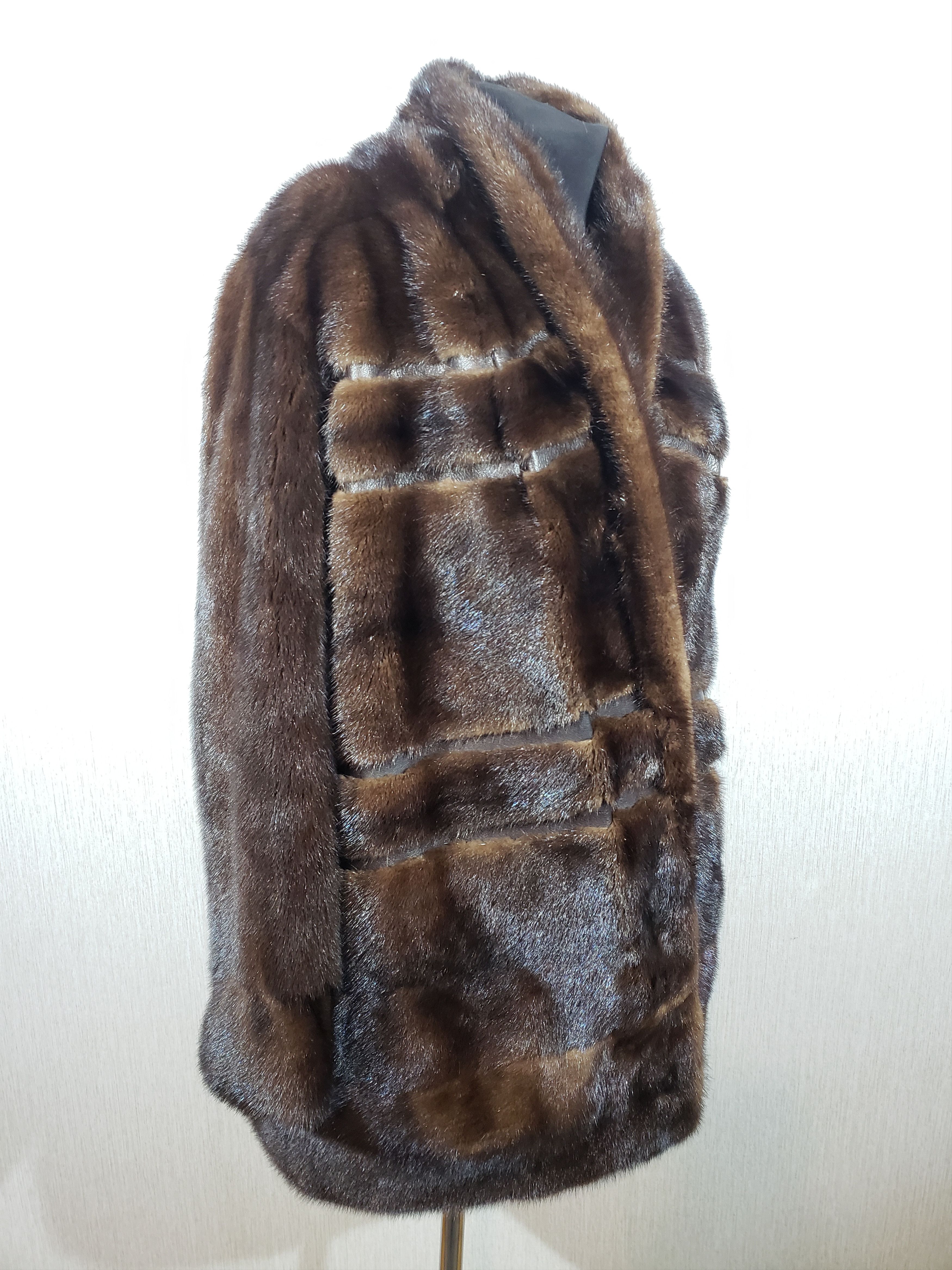 Other Stylish women's mink coat. Size XXL / US 16-18 / IT 52-54 - 4 Thumbnail