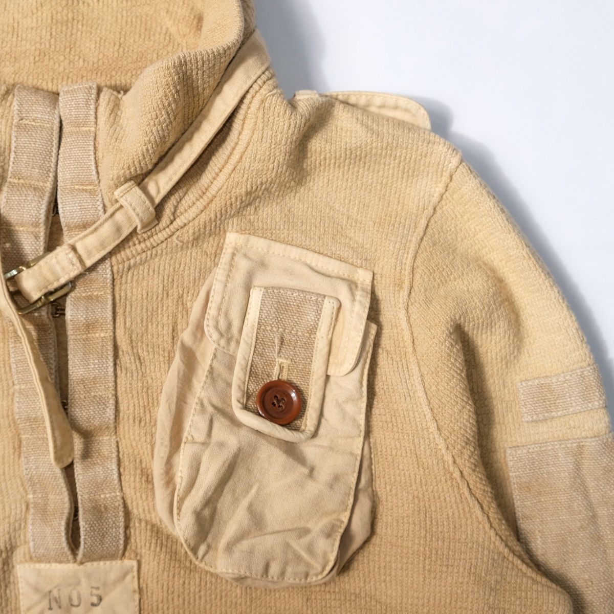 Share Spirit Homme Share Spirite SS00 type a-9 military jacket (rare) Size US L / EU 52-54 / 3 - 3 Thumbnail