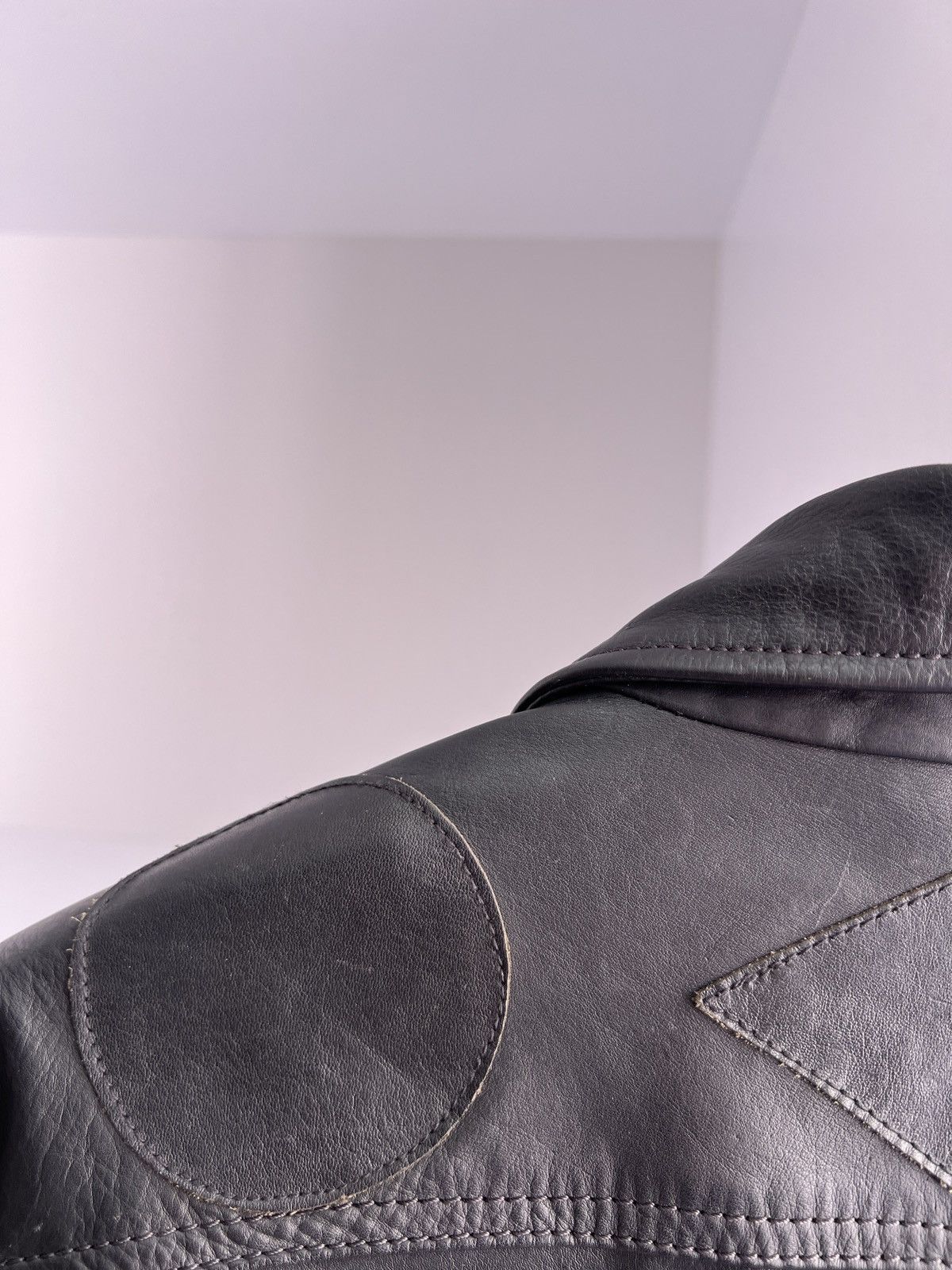Designer × Diesel × Vintage Vintage Diesel Black Leather Jacket Wild Spirit Biker Size US L / EU 52-54 / 3 - 19 Thumbnail