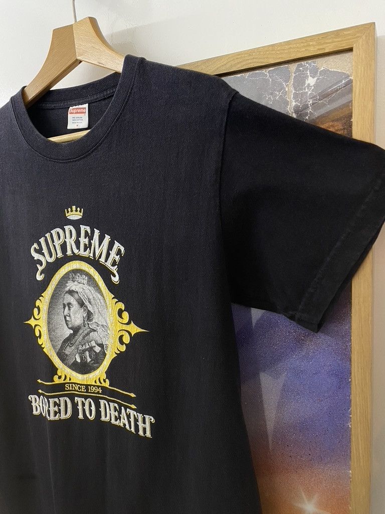 Supreme FW2010 Supreme Bored To Death Graphic Tee Size US M / EU 48-50 / 2 - 6 Thumbnail
