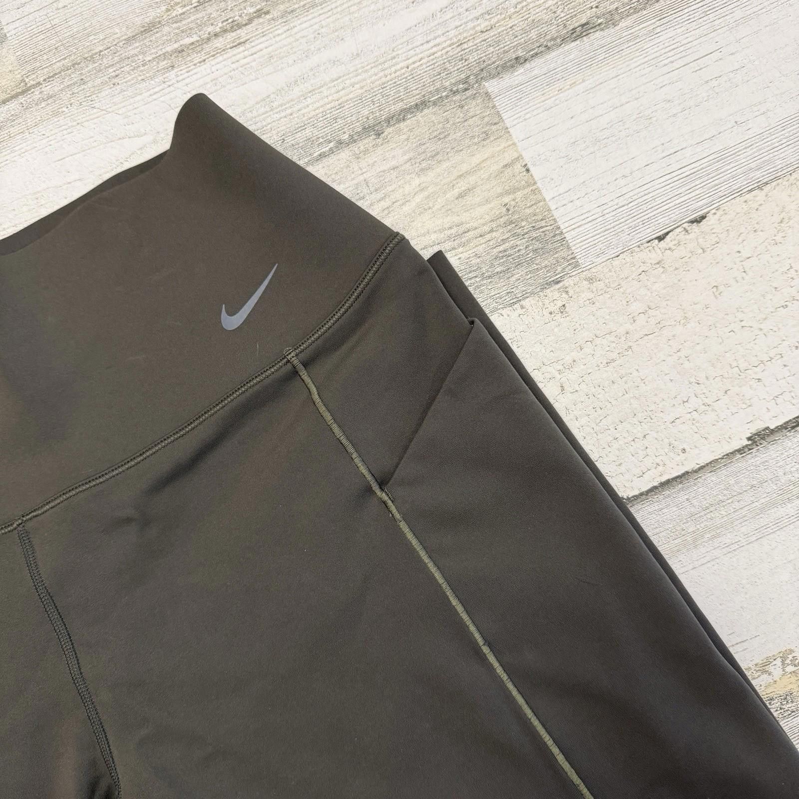 Nike Forest Green Dri Fit Nike Legging Large Size 36" / US 14 / IT 50 - 4 Thumbnail