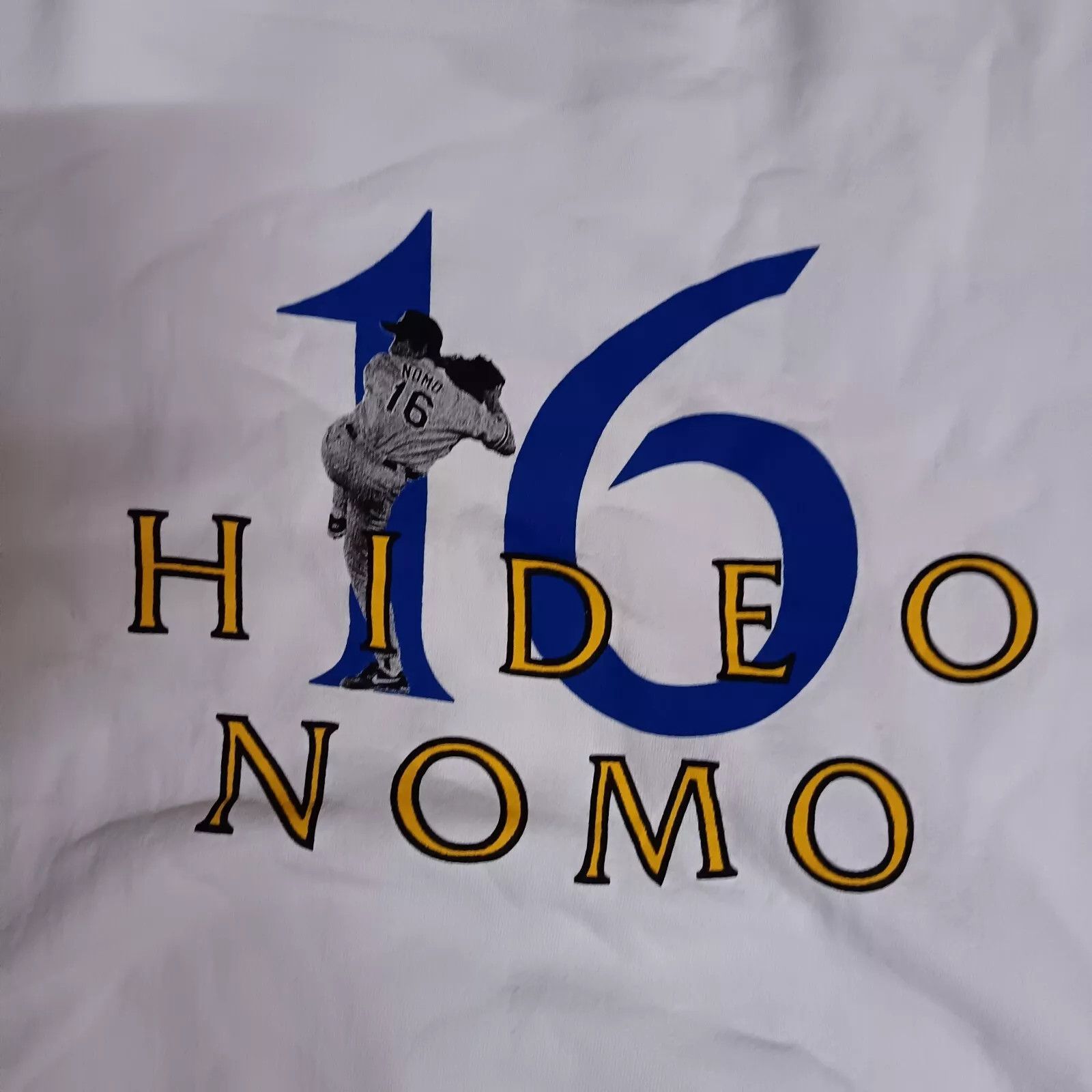 Japanese Brand × MLB LA Dodgers Hideo Nomo Vintage MLB Japan Baseball Sweatshirt Size US M / EU 48-50 / 2 - 2 Thumbnail