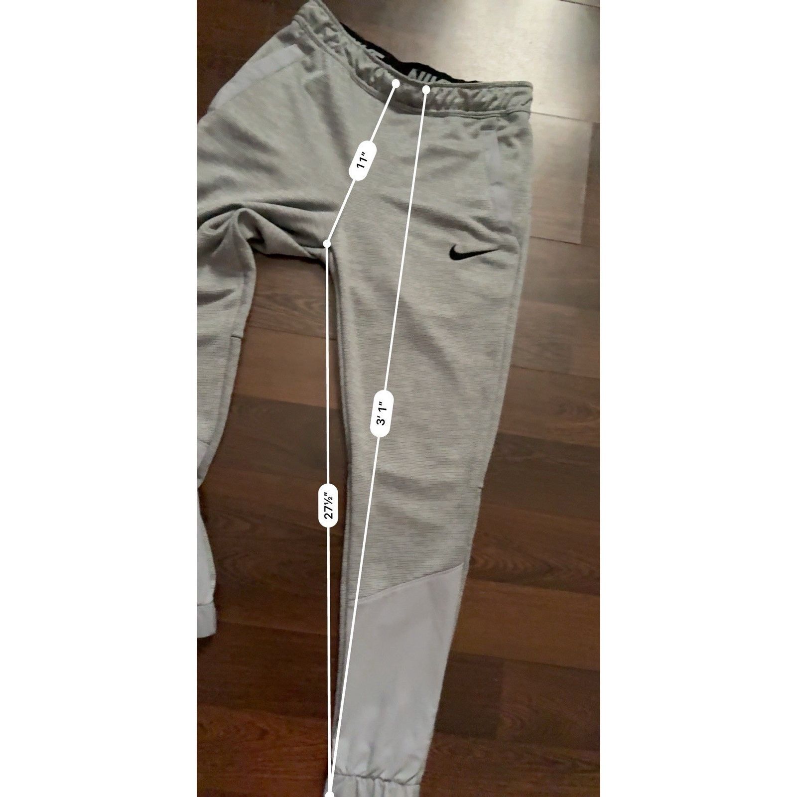 Nike Nike Joggers Mens Size S Gray Stretch Training BV2688-073 Size US 34 / EU 50 - 10 Thumbnail
