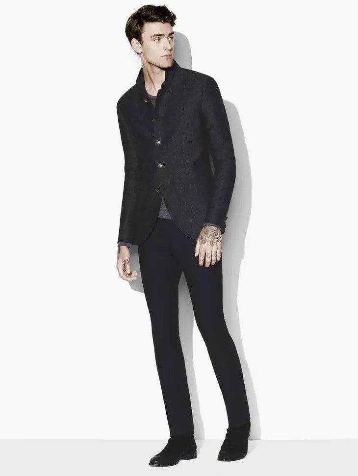 John Varvatos Floral Jacquard jacket. Size EU 48 US 38 Size US M / EU 48-50 / 2 - 2 Thumbnail