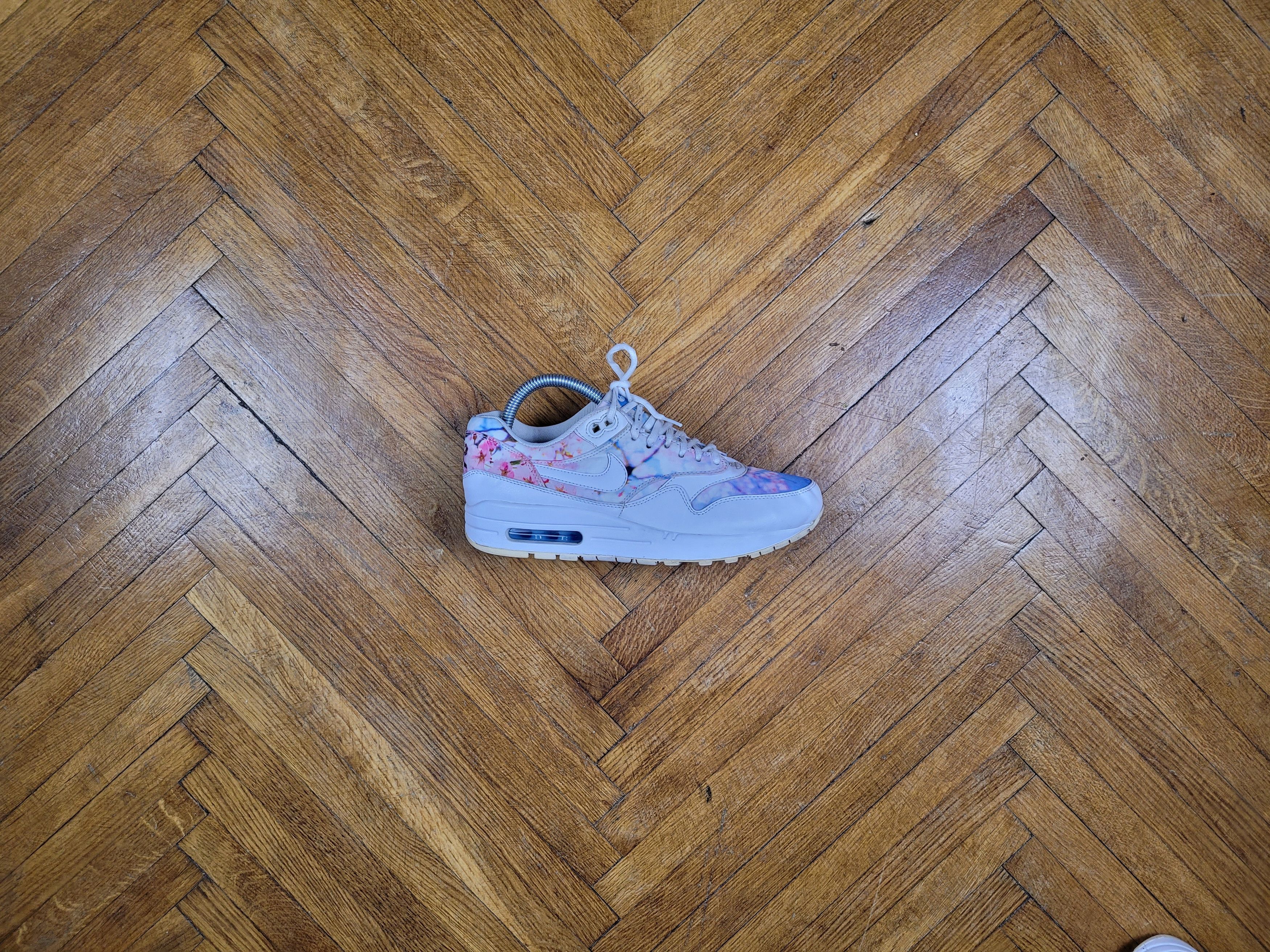 Nike 2015 Nike Air Max 1 Print Cherry Blossom Vintage flowers Size US 7.5 / IT 37.5 - 10 Thumbnail