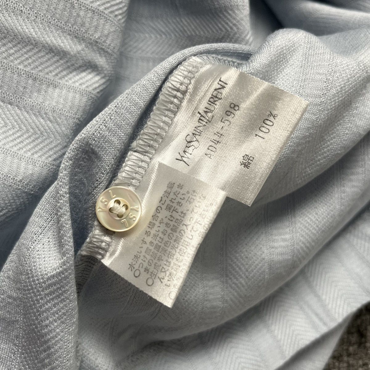 Vintage × Yves Saint Laurent Vintage Yves Saint Laurent YSL Polo Shirt Size US L / EU 52-54 / 3 - 7 Thumbnail