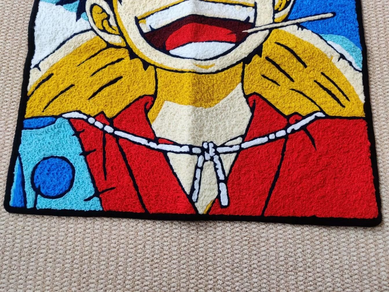 Other Monkey D Luffy Hand-Tufted Thread Carpet Size ONE SIZE - 6 Thumbnail