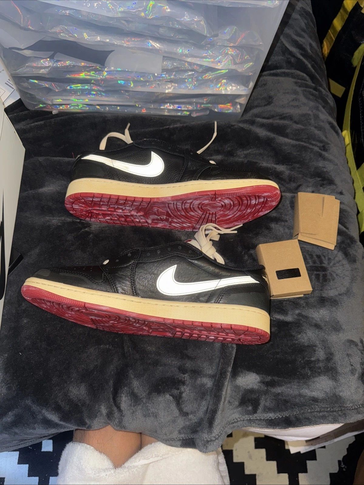 Jordan Brand Nigel Sylvester x Air Jordan 1 OG Low Better With Time Size US 10 / EU 43 - 2 Thumbnail