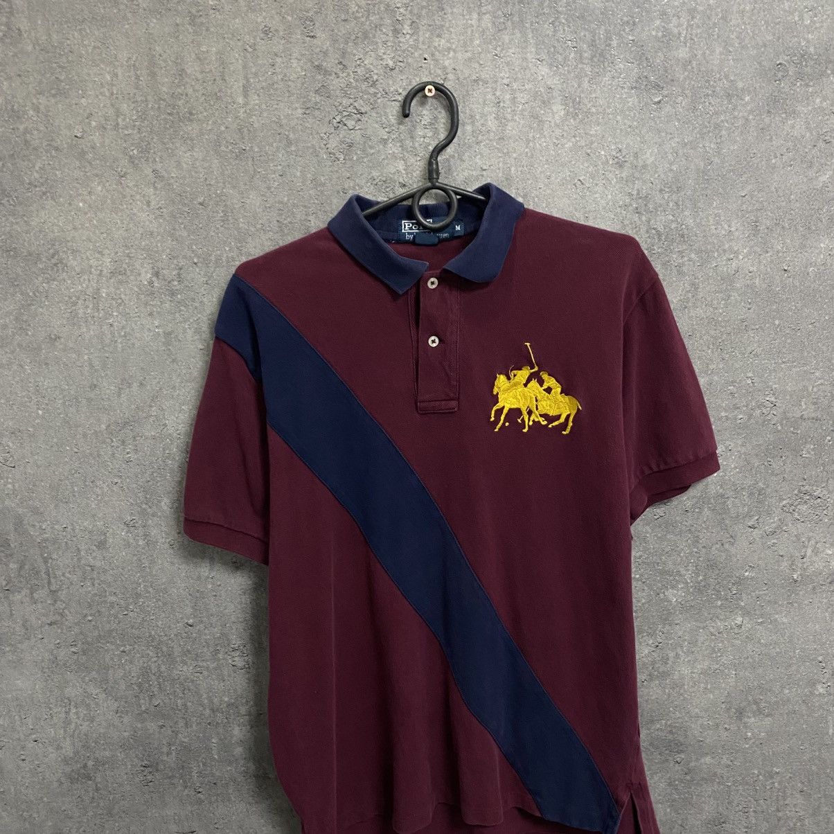 Polo Ralph Lauren Vintage Polo Ralph Lauren Polo T Shirt Big Logo Chief Keef Size US M / EU 48-50 / 2 - 4 Thumbnail