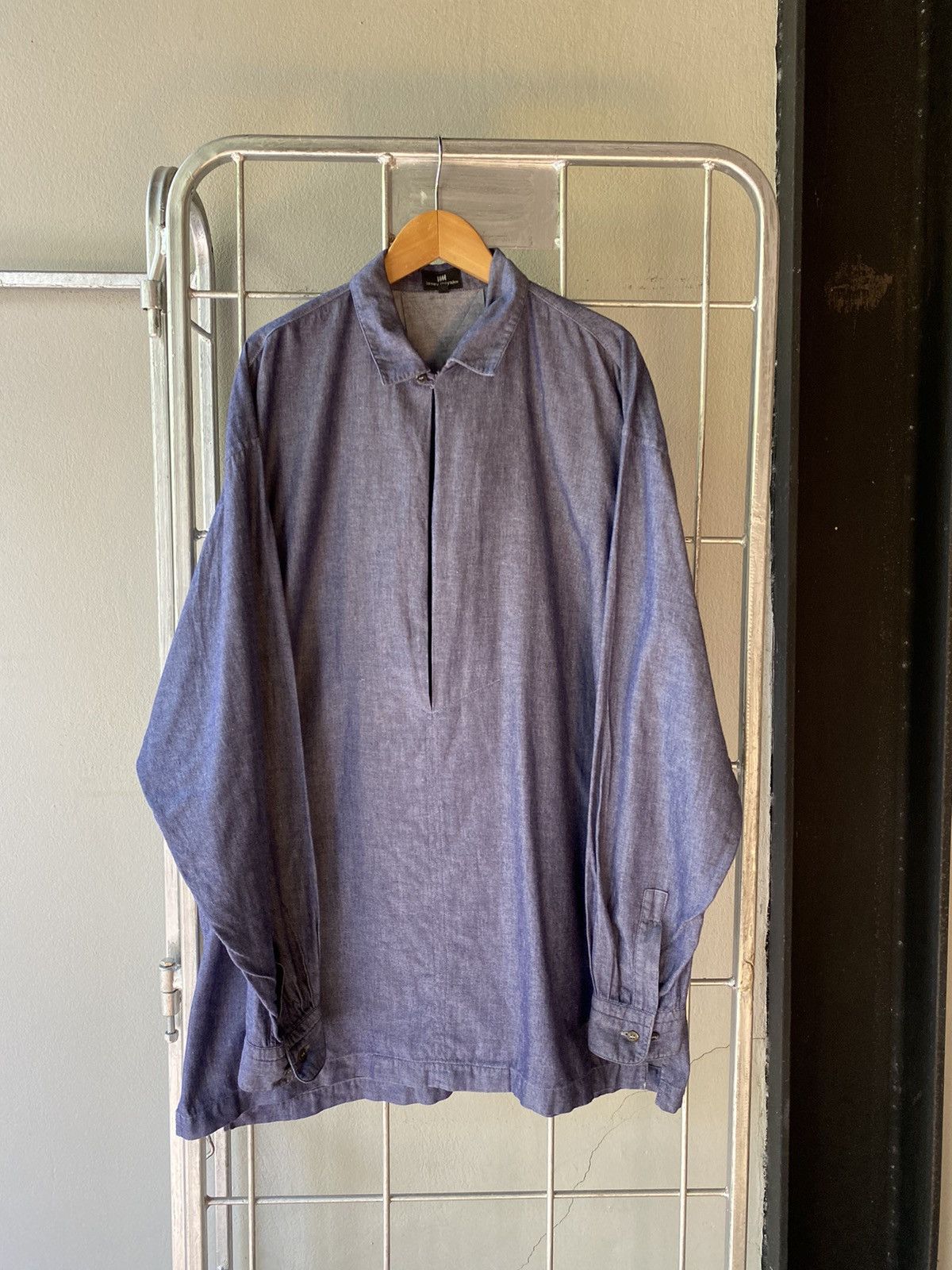 Issey Miyake IM issey miyake denim polo shirt Size US M / EU 48-50 / 2 - 6 Thumbnail