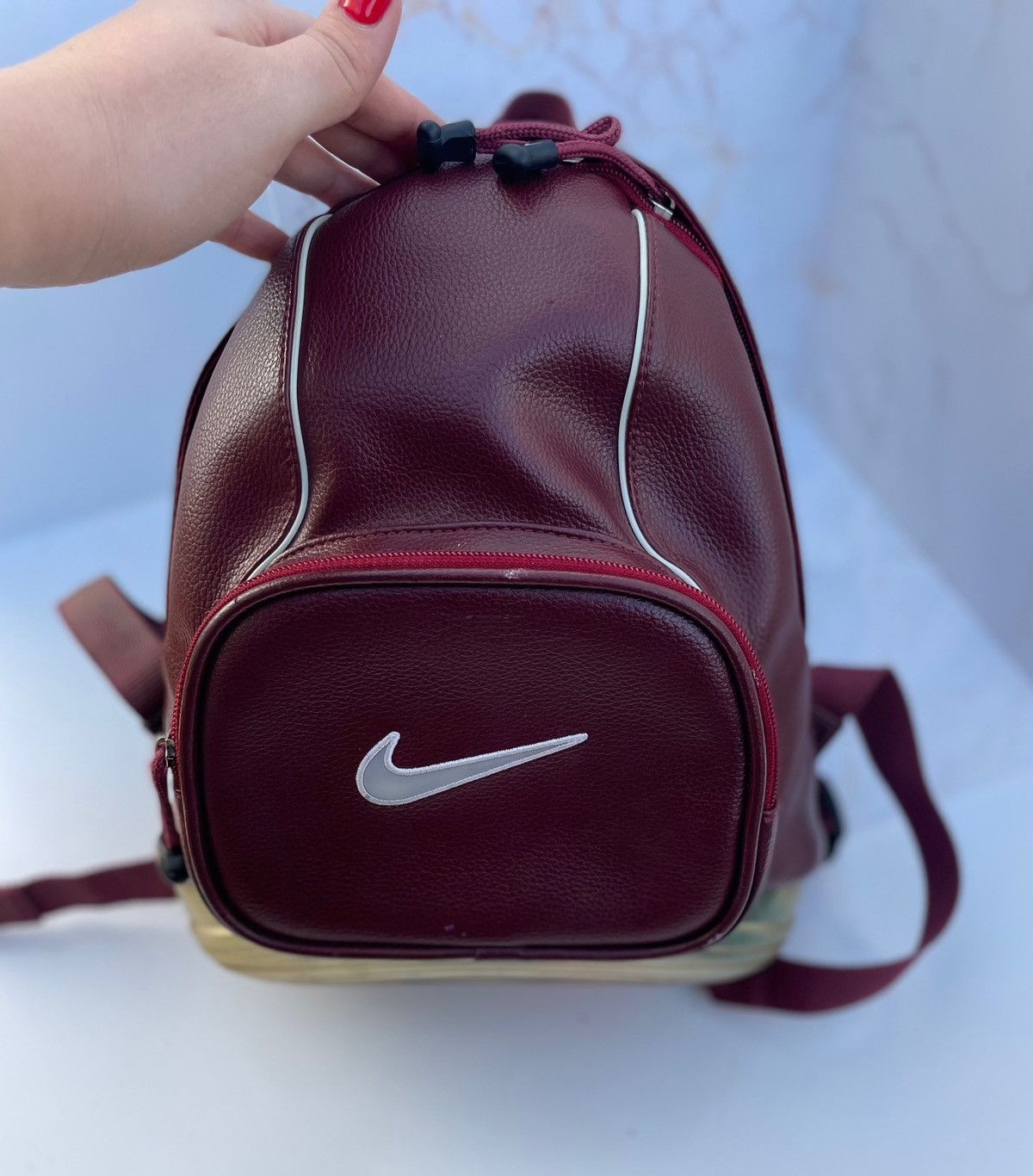Nike Nike vintage leather backpack Size ONE SIZE - 19 Thumbnail