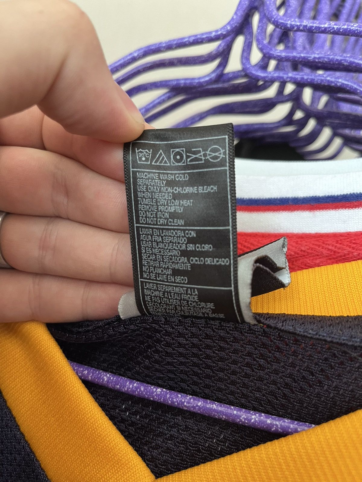 Adidas Denver Nuggets NBA Tank Top Jersey #1 J.R. Smith Size US XXL / EU 58 / 5 - 12 Thumbnail