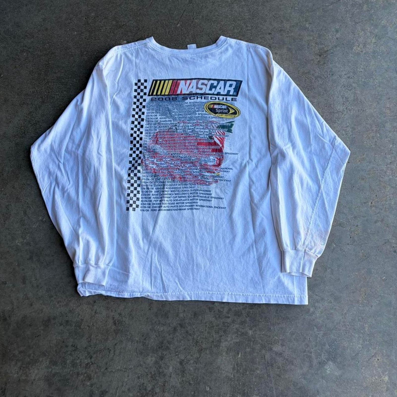 NASCAR 2008 motor speedway racing long sleeve Size US XL / EU 56 / 4 - 3 Thumbnail