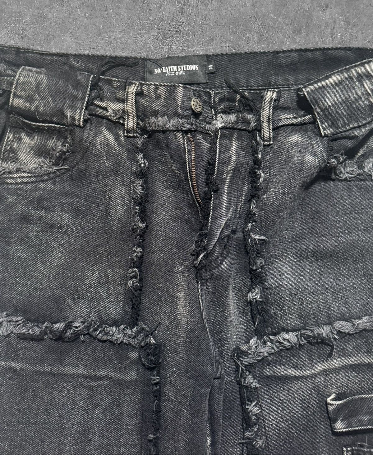 No Faith Studios No Faith studios flared jeans Size US 31 - 3 Thumbnail