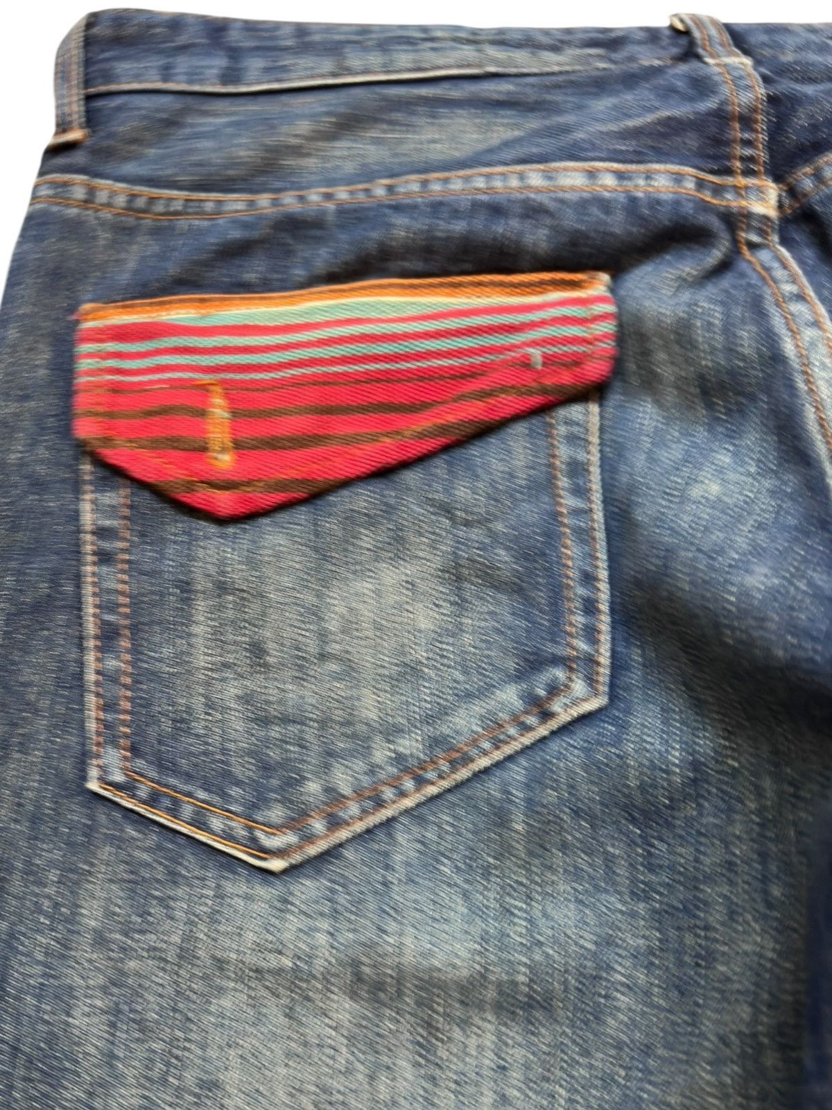 Billabong Vintage Billabong Skater Grunge Distressed Denim Size US 33 - 7 Thumbnail