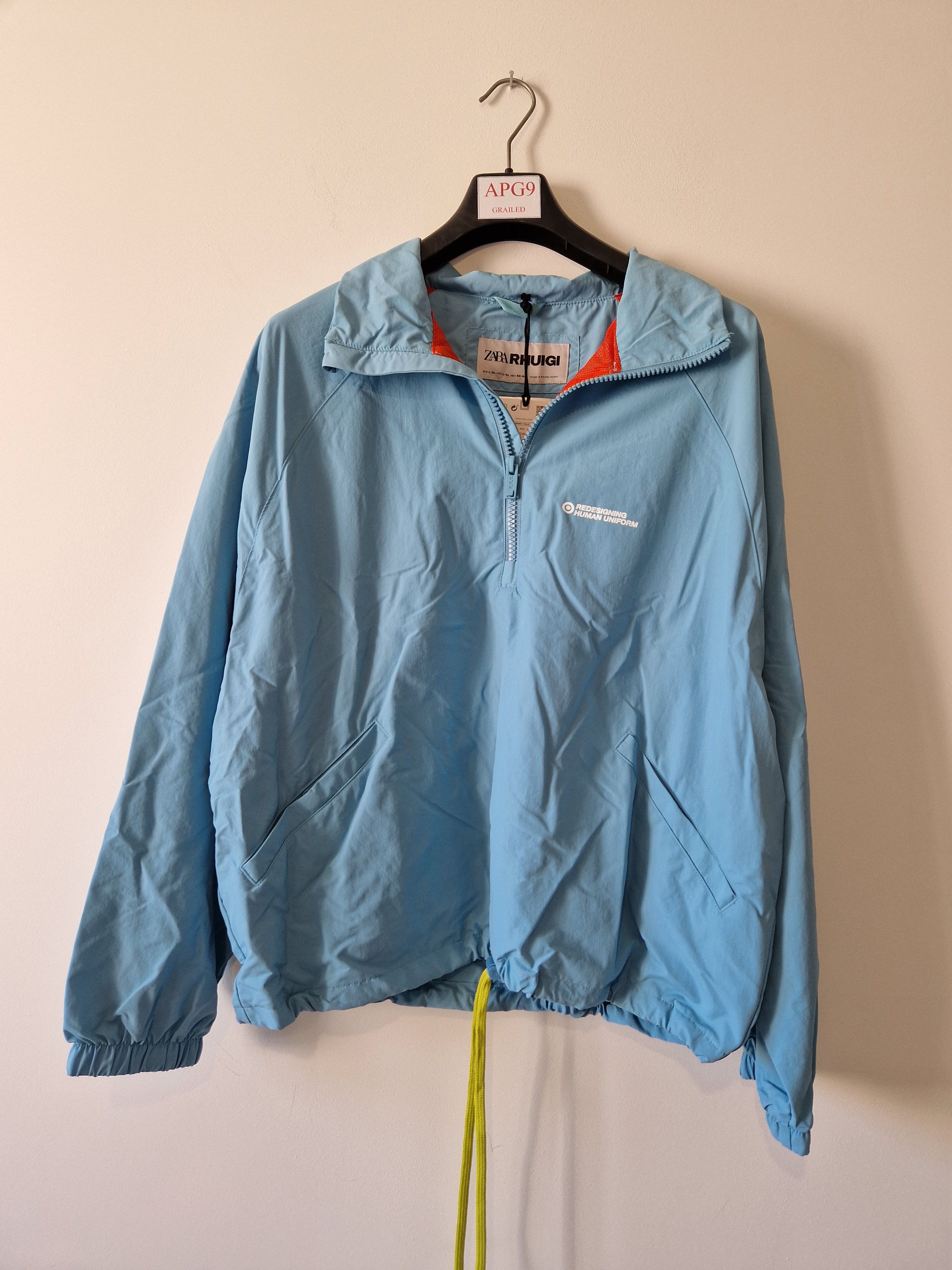 Rhude × Zara Oversized Half Zip Jacket Rhude x Zara Rhuigi Size US XL / EU 56 / 4 - 2 Thumbnail