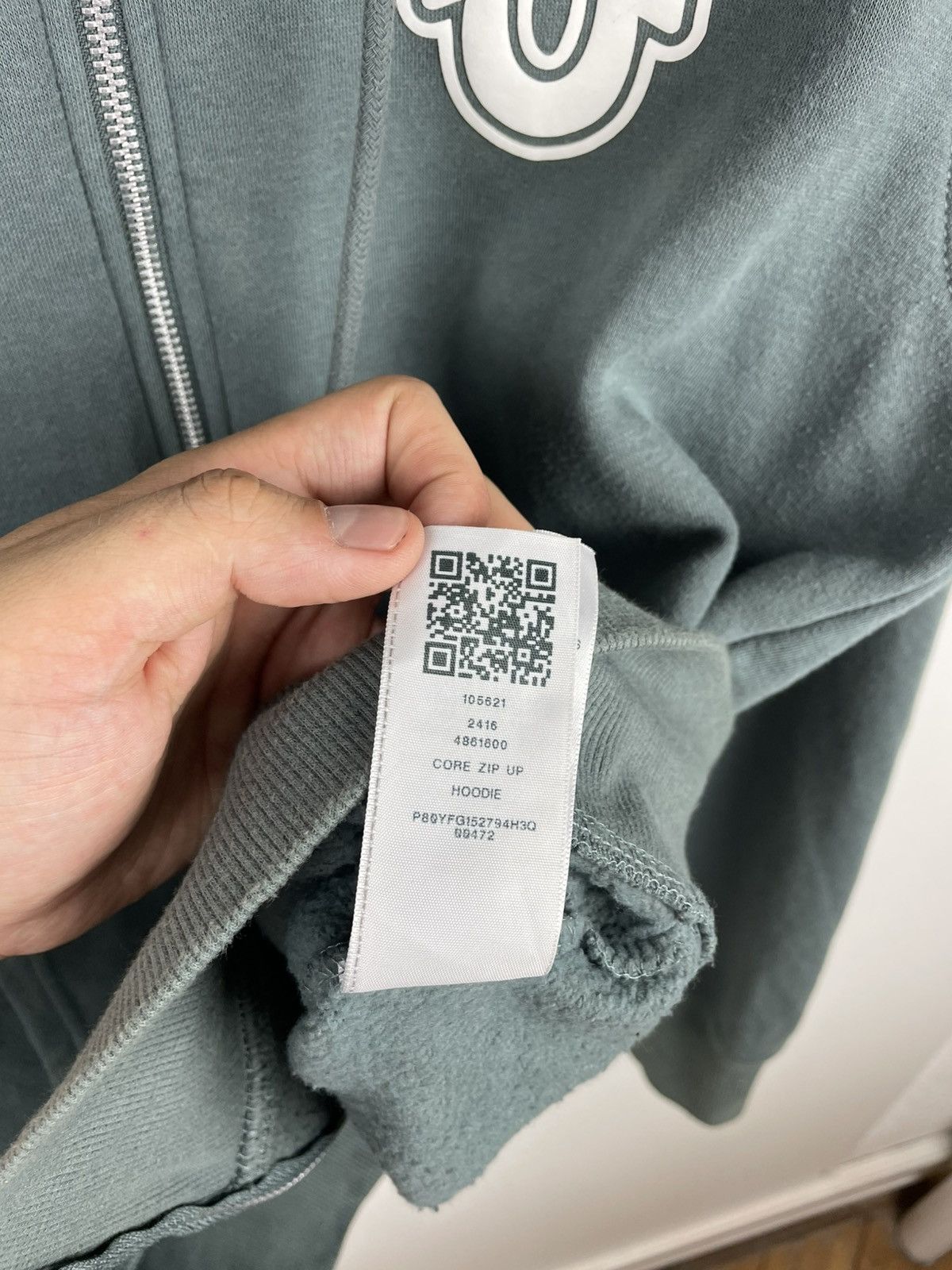 Designer × True Religion True Religion Streetwear Zip Hoodie Big Logo Green Size M Size US M / EU 48-50 / 2 - 5 Thumbnail