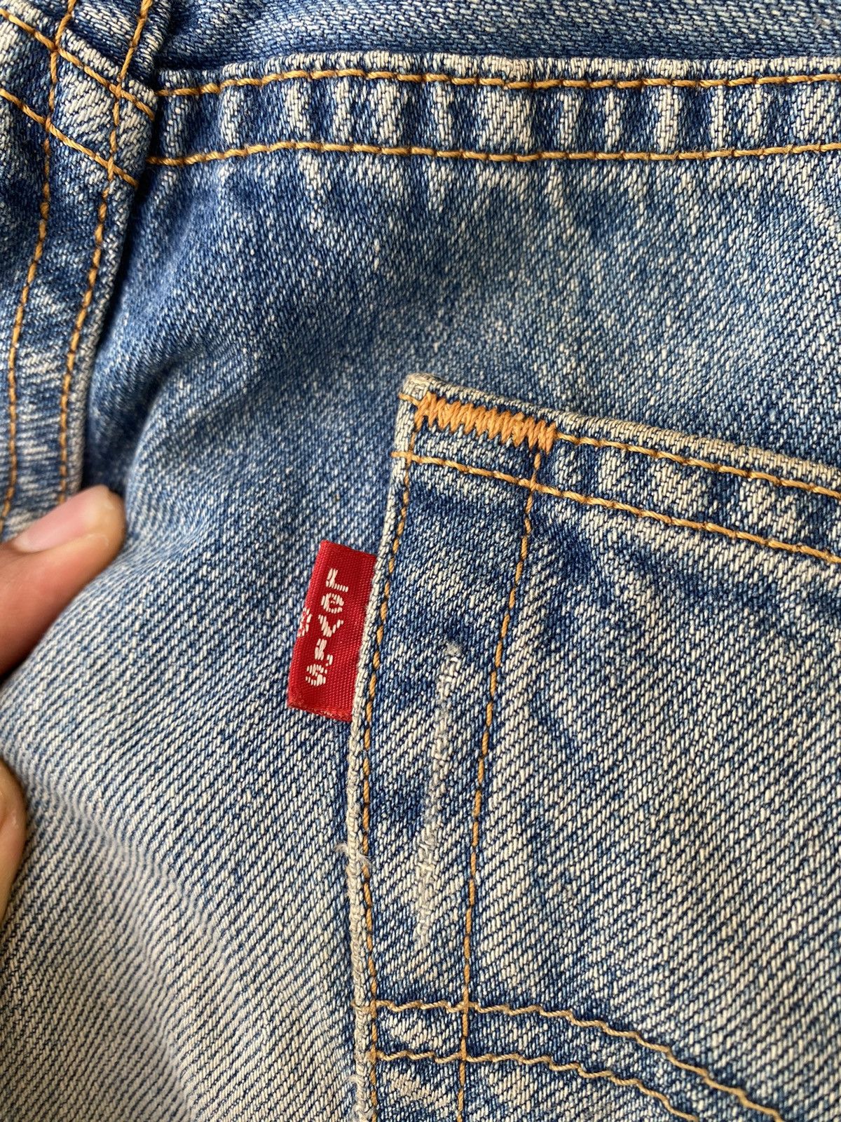 Levi's Vintage Levis 501 Distressed Jeans Size US 32 / EU 48 - 8 Thumbnail