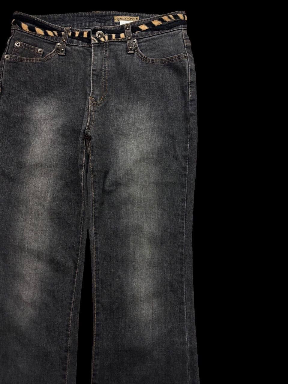 Japanese Brand FLARED 90s Japanese Mudwash Sick Bootcut Denim Jeans Size US 27 - 5 Thumbnail