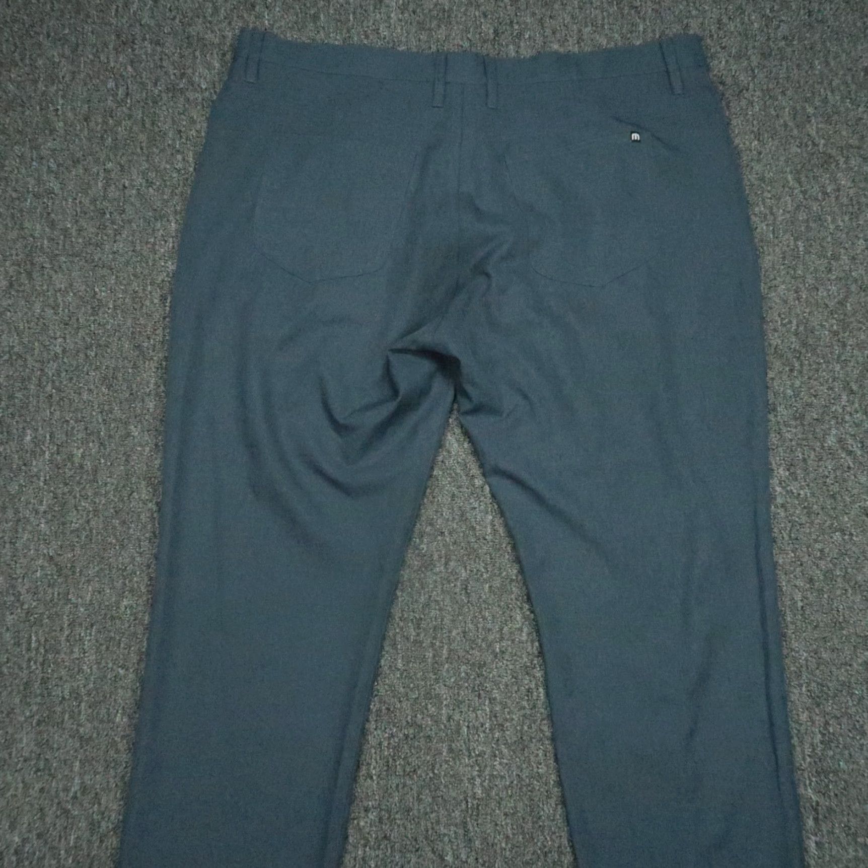 TravisMathew Travis Mathew Pants Mens 40x32 Blue Open To Close 2.0 Chino Trouser 5 Pocket Size US 40 / EU 56 - 6 Thumbnail