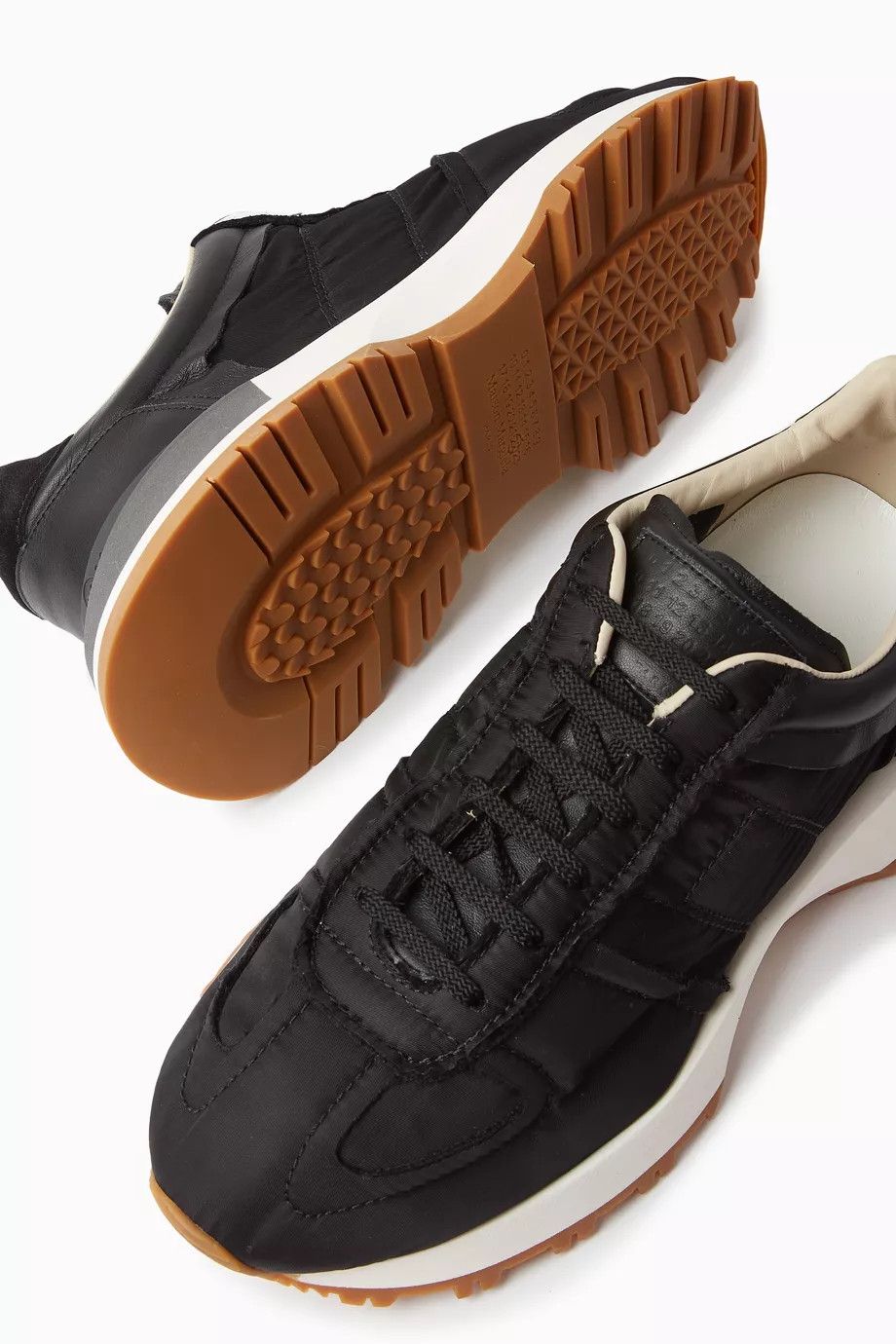 Maison Margiela o1mle0126 New Replica Runners in Black Size US 6 / EU 39 - 3 Thumbnail