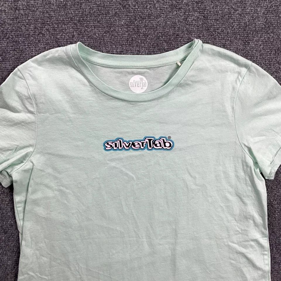 Levi's Levi's Silvertab Shirt Womens Small Short Sleeve Casual Size S / US 4 / IT 40 - 2 Thumbnail