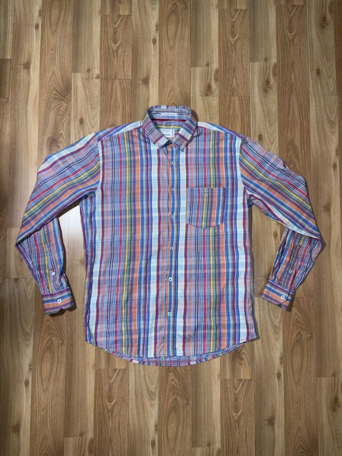 Gant Gant x Le Mans edition multicoloured button up shirt Size US S / EU 44-46 / 1 - 2 Thumbnail