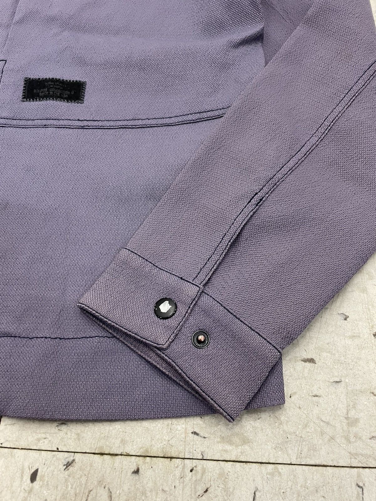 Patrik Ervell Shirt Jacket Nylon Snap Up Zip Pocket SS 2014 Lavender Size US M / EU 48-50 / 2 - 6 Thumbnail