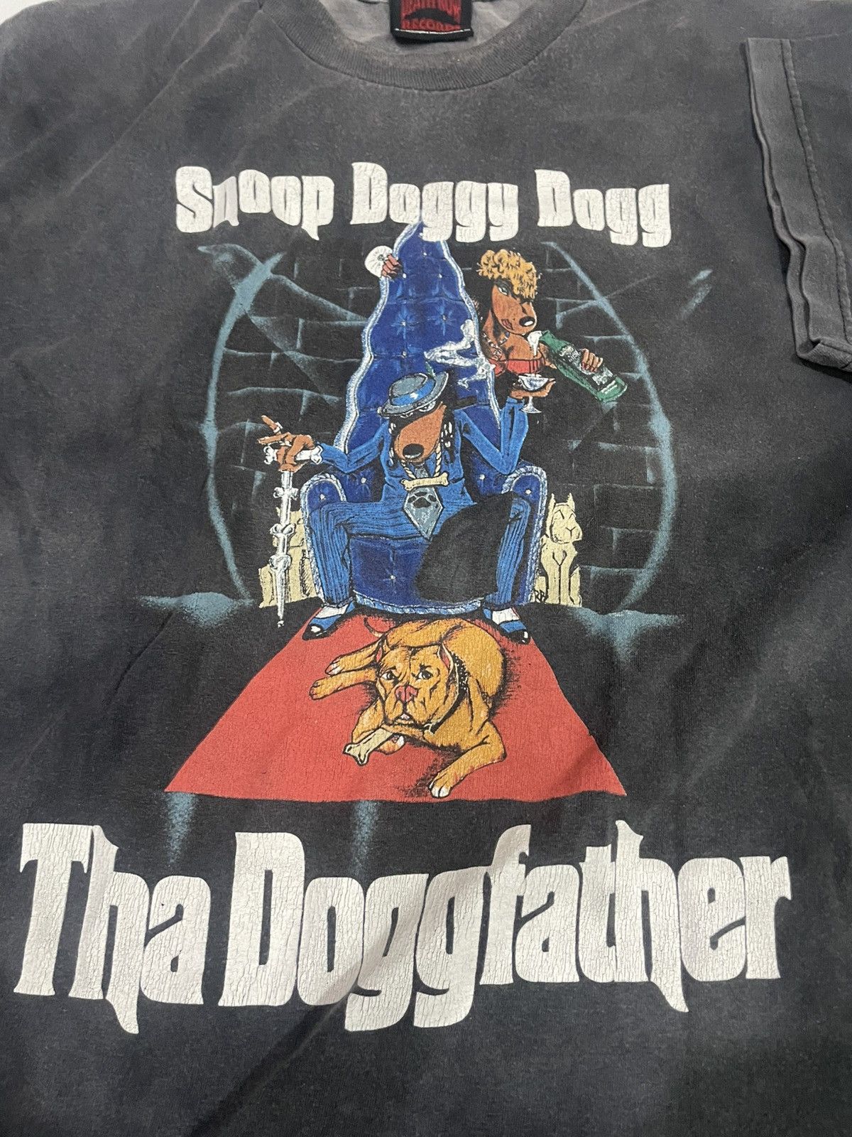 Other Rare Snoop Doggy Dogg Tha Doggfather 2005 Death Row Tee Size US XL / EU 56 / 4 - 2 Thumbnail