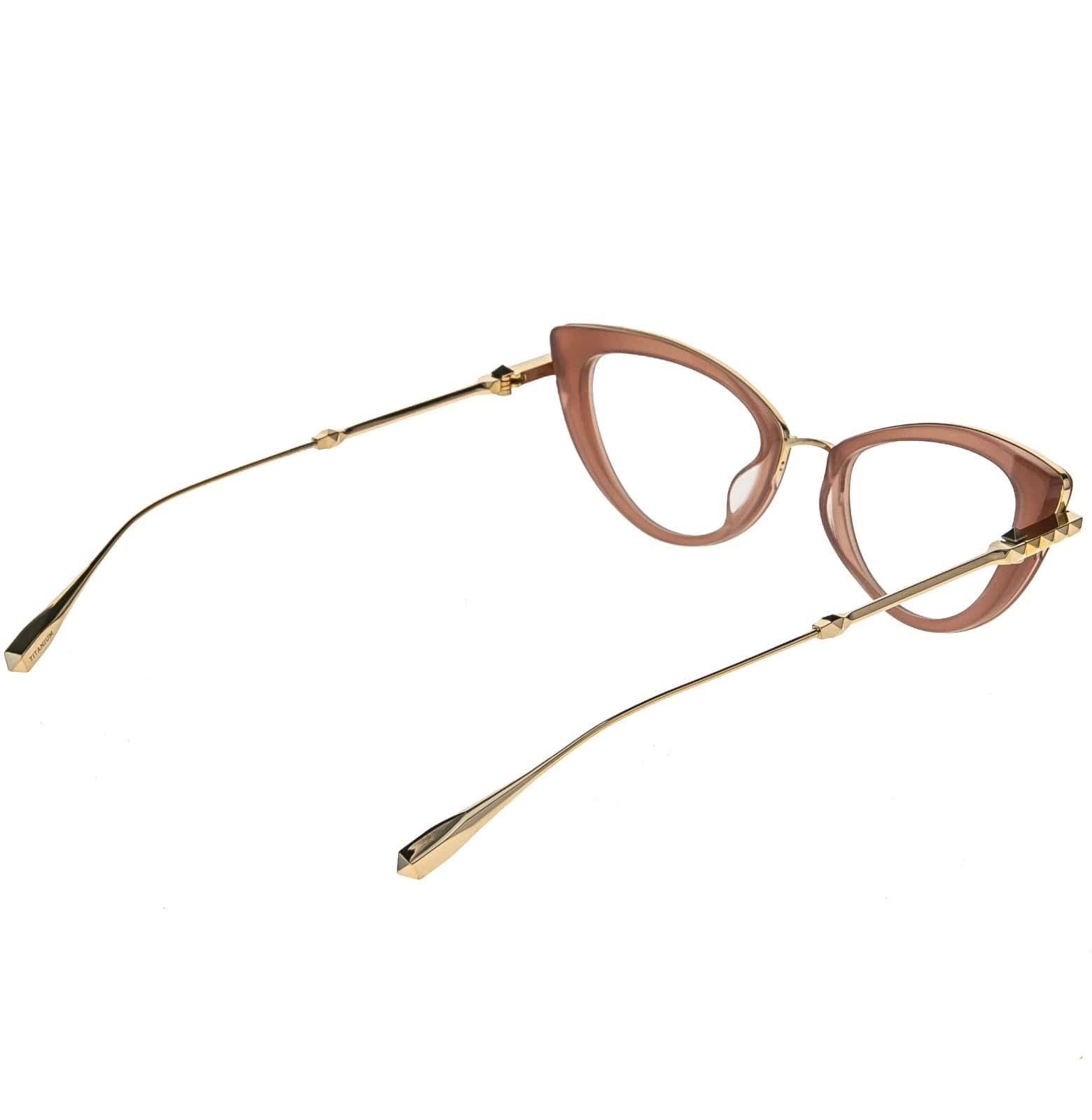 Valentino VALENTINO V-DAYDREAM VLX123 Gold Pink VLX 123B Optical Frame Size ONE SIZE - 5 Thumbnail