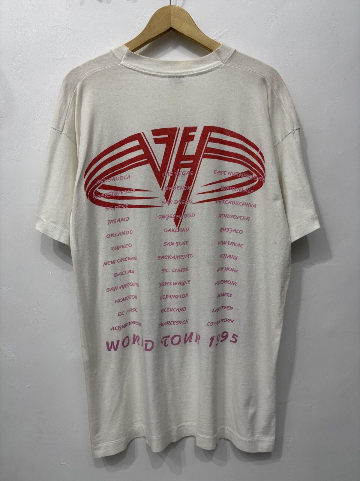 Band Tees Vintage 90s Van Halen Balance Tour 1995 Rare Size US XL / EU 56 / 4 - 2 Thumbnail