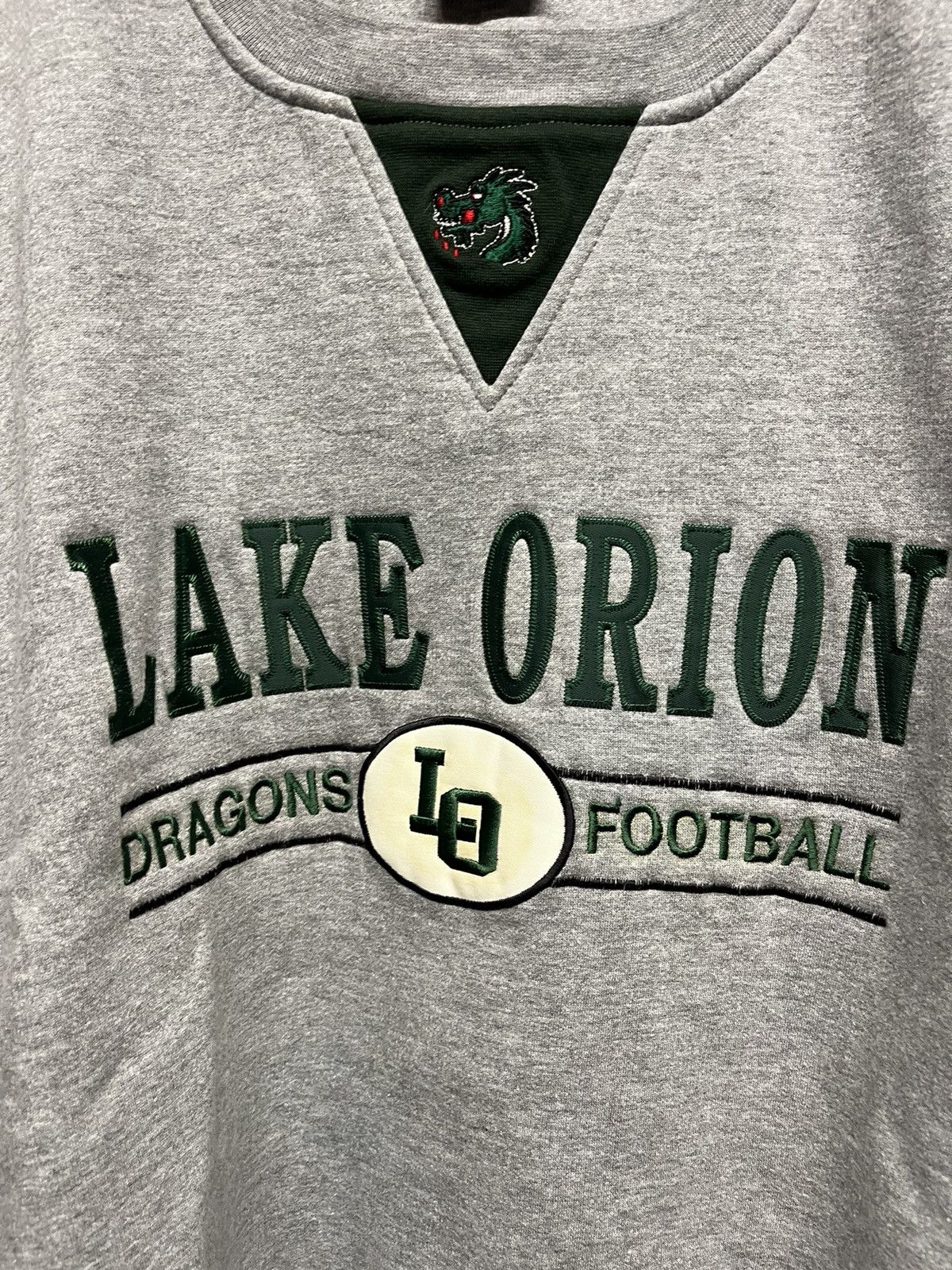 Vintage Vintage Lake Orion Dragons Football Sweatshirt XXL Size US XXL / EU 58 / 5 - 3 Thumbnail
