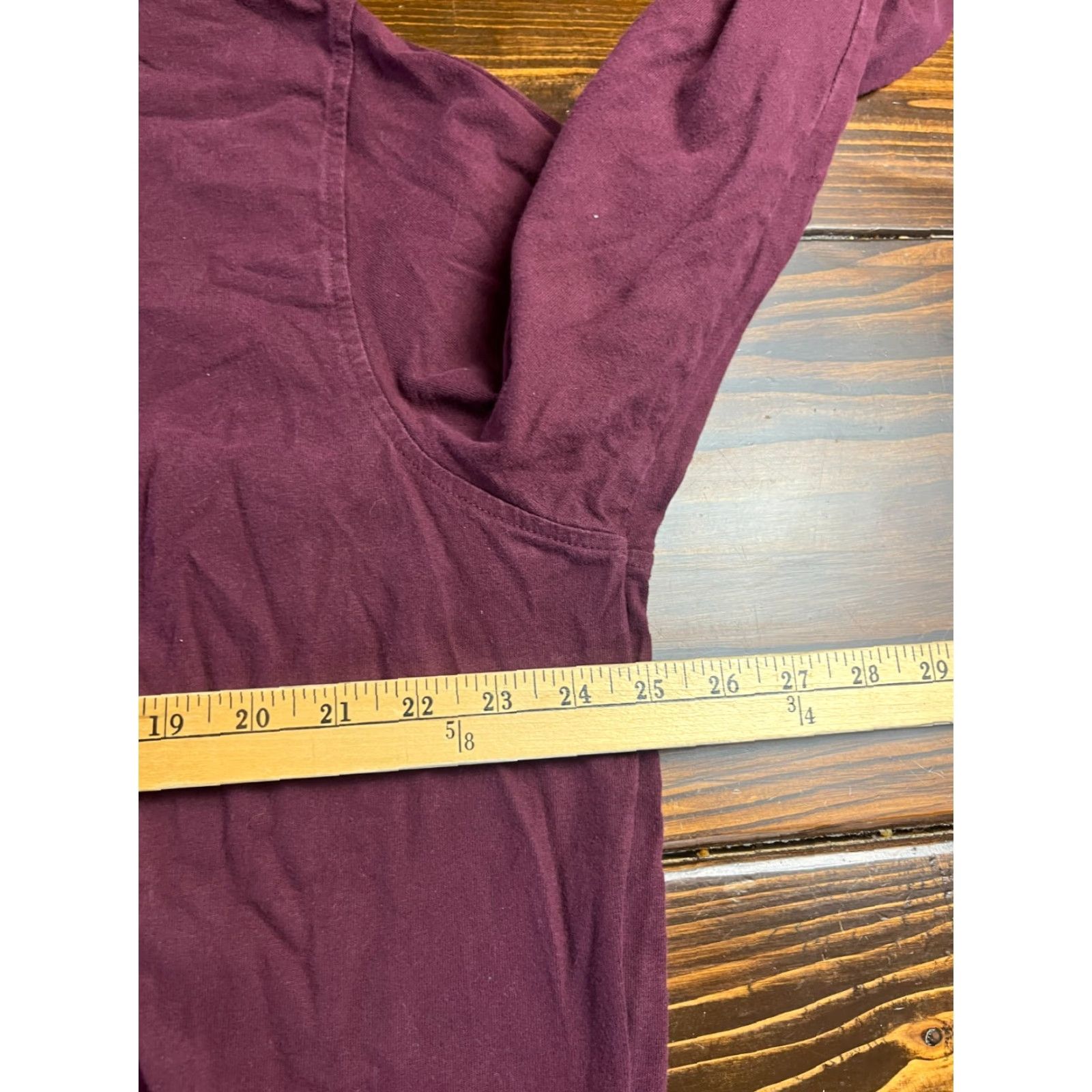 Chaps Chaps Shirt, Men's XL Tall, Maroon, Quarter Zip, Long Sleeve Shirt, Chaps, Men, XL Tall, Red, Regular Fit, Long Sleeve, Solid, Vintage: No Size US XL / EU 56 / 4 - 3 Thumbnail