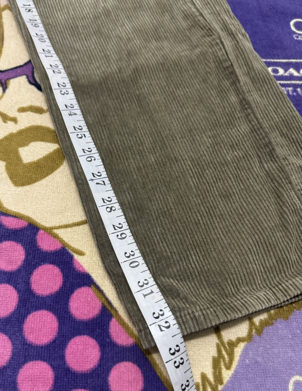 Marithe + Francois Girbaud Vintage MARITHE FRANCOIS GIRBAUD MFG Conduroy Pant Size US 32 / EU 48 - 14 Thumbnail