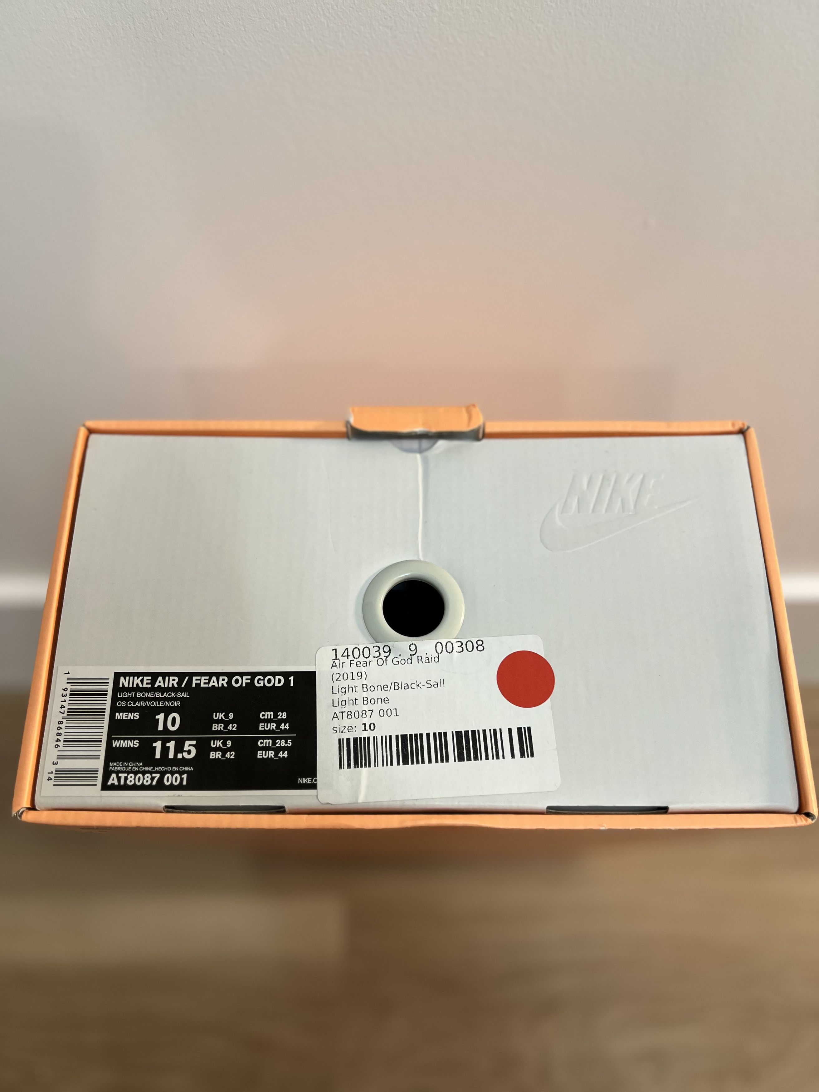 Fear of God × Nike NIKE AIR FEAR OF GOD RAID Size US 10 / EU 43 - 6 Thumbnail