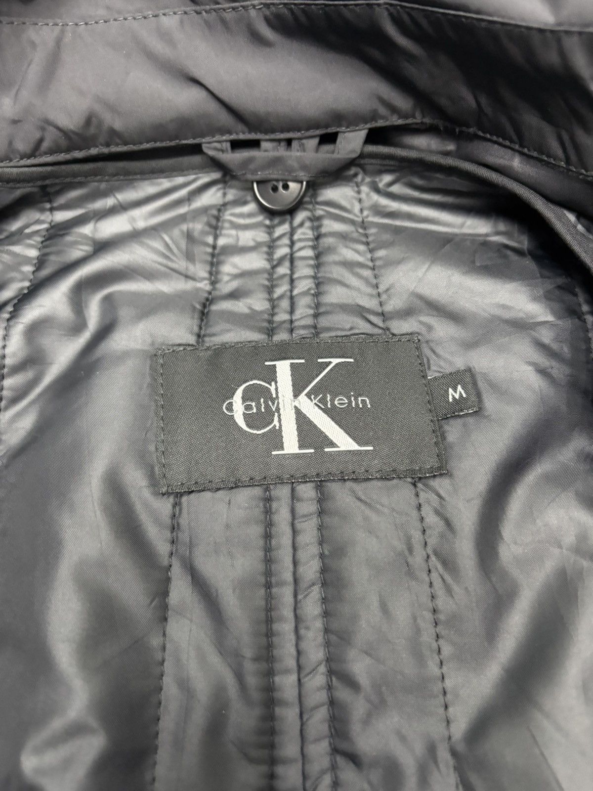 Calvin Klein × Yohji Yamamoto RARE🔥YOHJI YS FOR MEN OVERCOAT INSPIRE DESIGN BY C.KLEIN Size US M / EU 48-50 / 2 - 17 Thumbnail