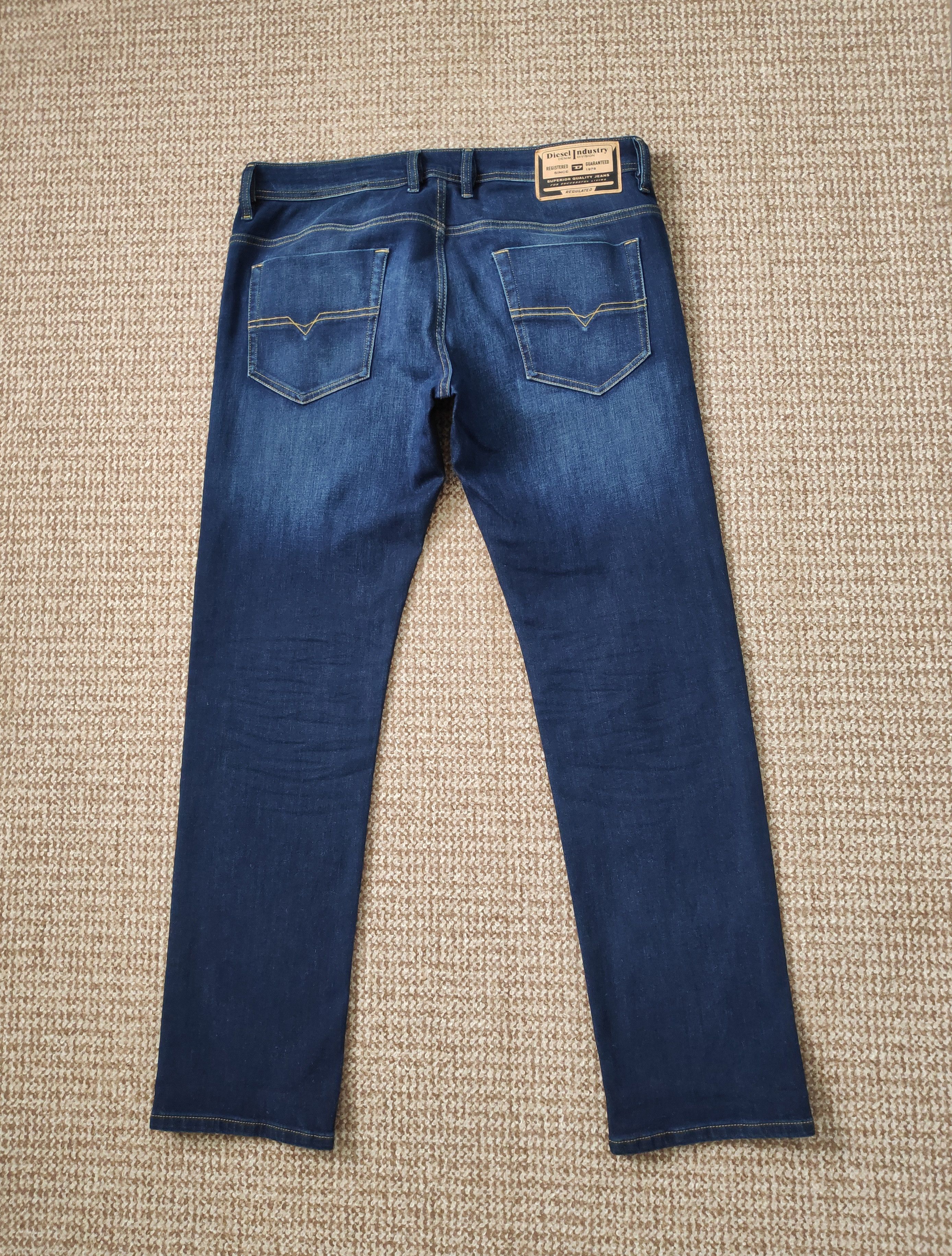 Diesel Diesel Safado-X Straight Regular Denim Jeans sz W33 L32 Size US 33 - 3 Thumbnail
