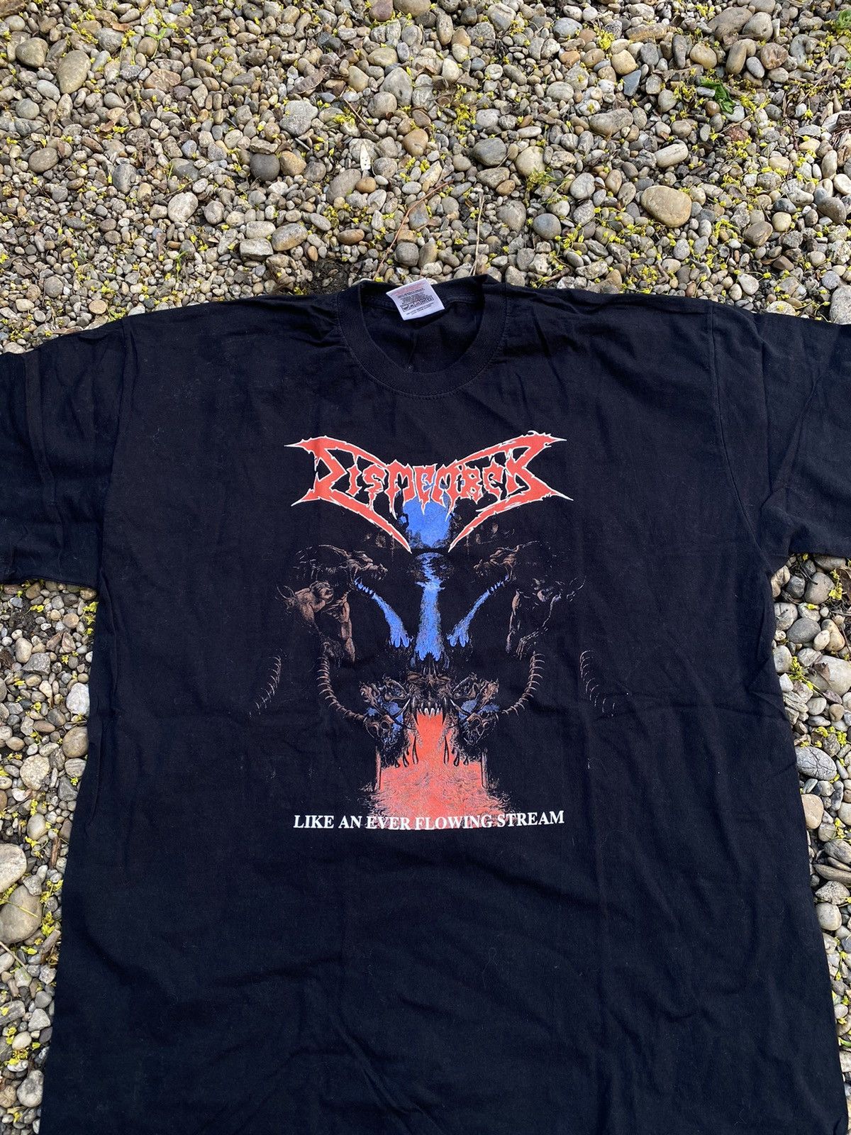 Band Tees × Vintage Vintage Dismember Dark Metal Stockholm Death Tee Size US XL / EU 56 / 4 - 3 Thumbnail