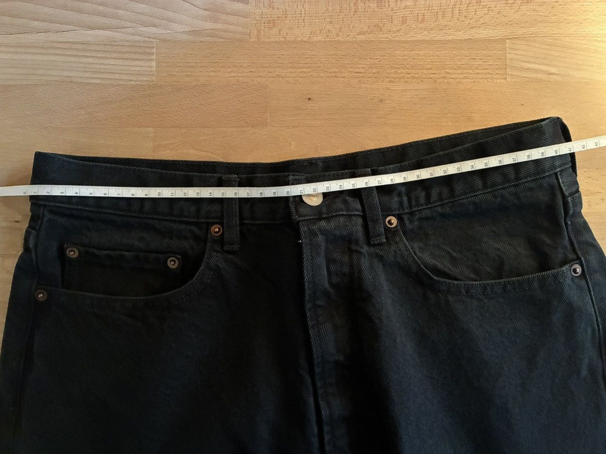 A.PRESSE Black Washed Wide Denim Size US 34 / EU 50 - 8 Thumbnail