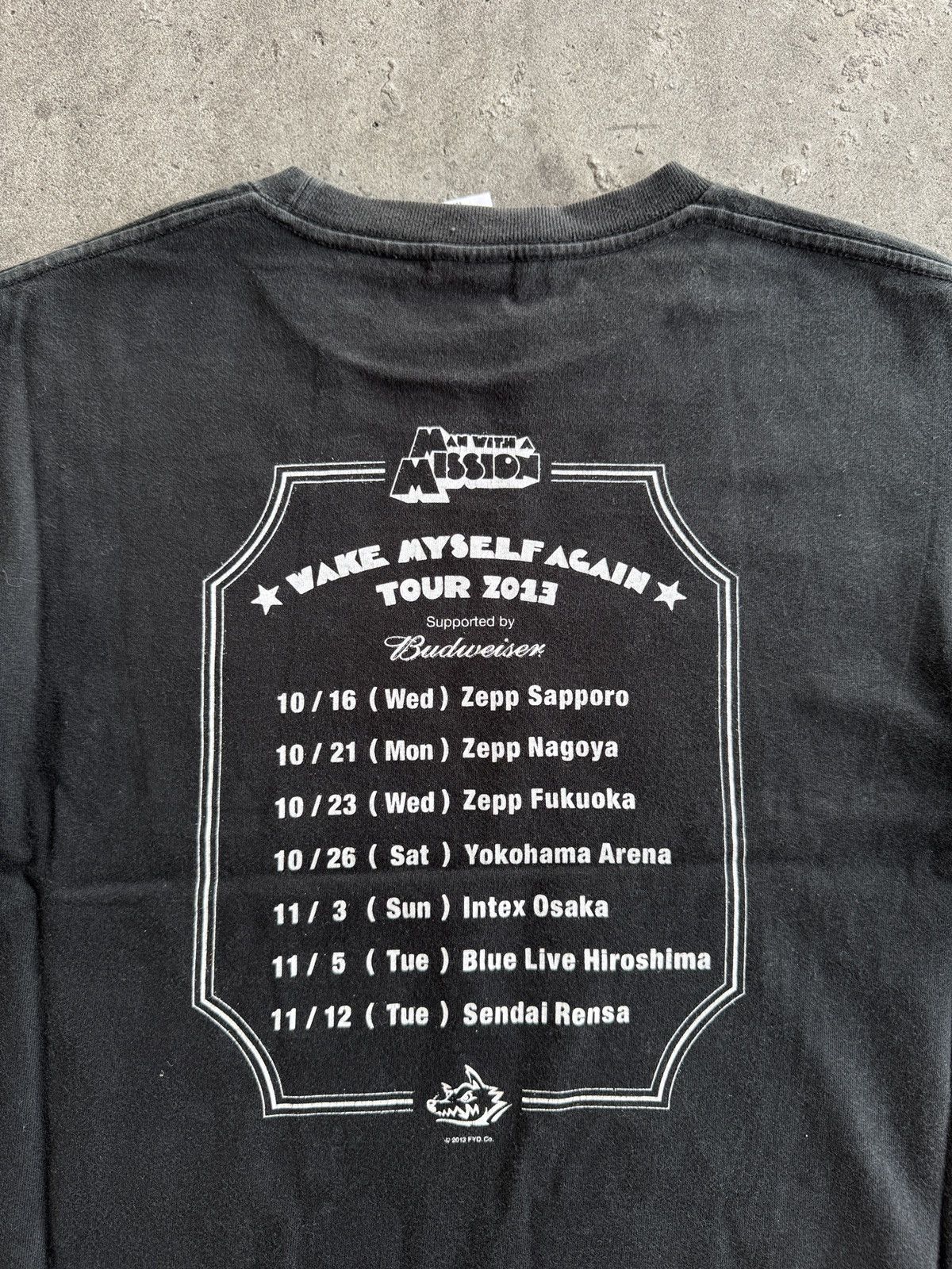 Band Tees Man With A Mission Tour 2013 Japan Band Tee Size US L / EU 52-54 / 3 - 8 Thumbnail